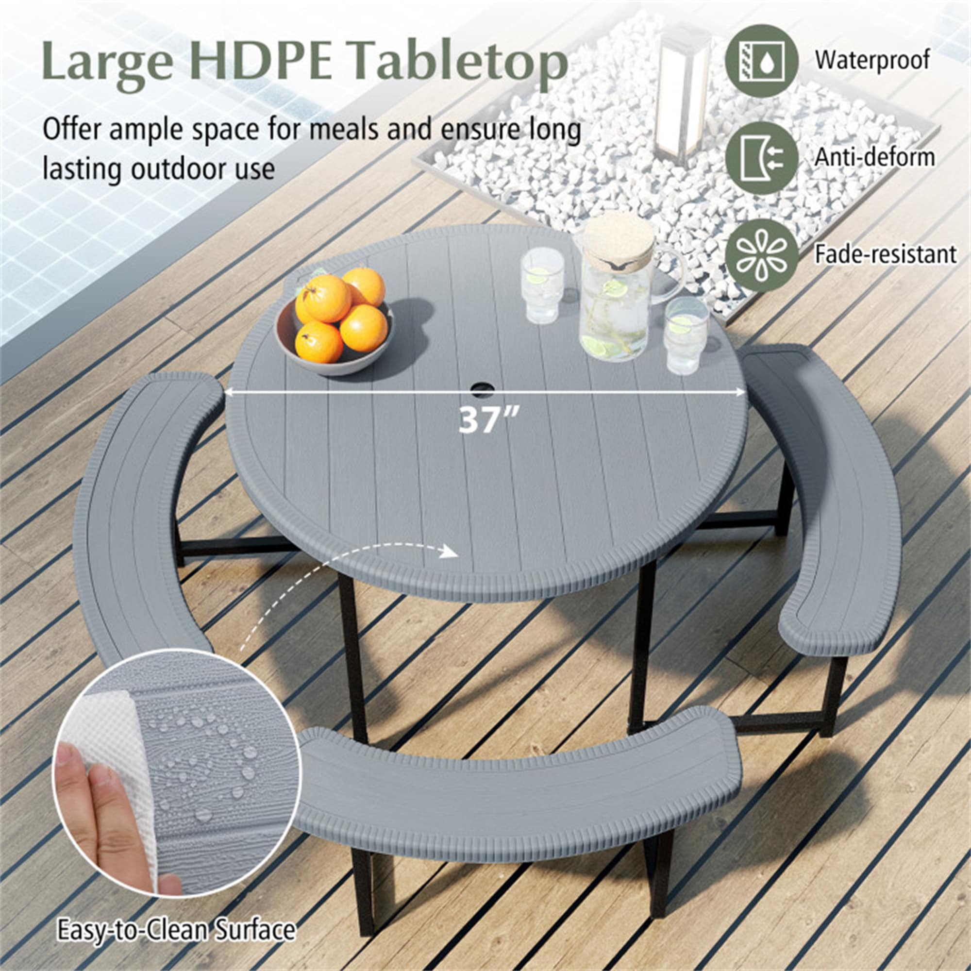 BABOOM BOM-35CF-2-CO Picnic-Tables - View #5