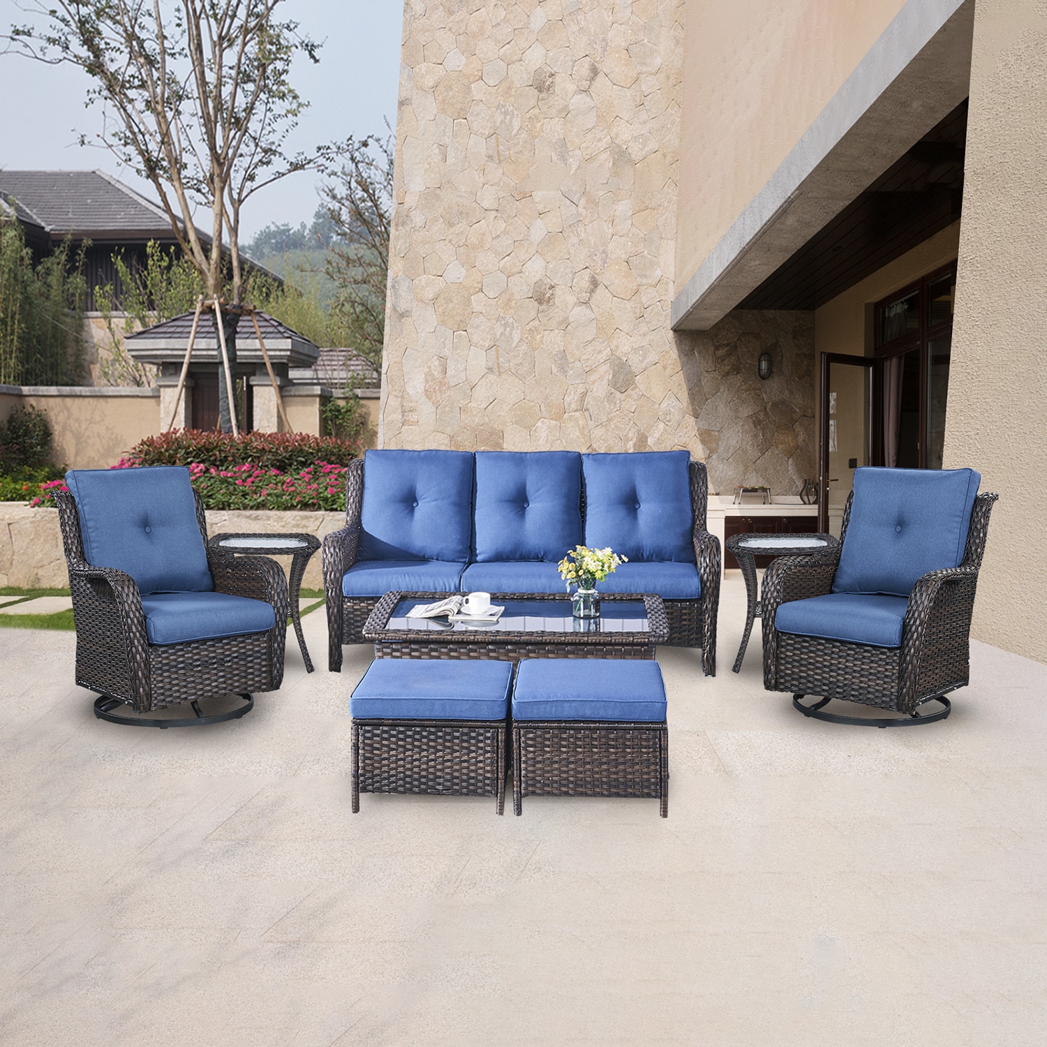 Rilyson FS1318025X2023014-1 Patio-Conversation-Sets - View #2