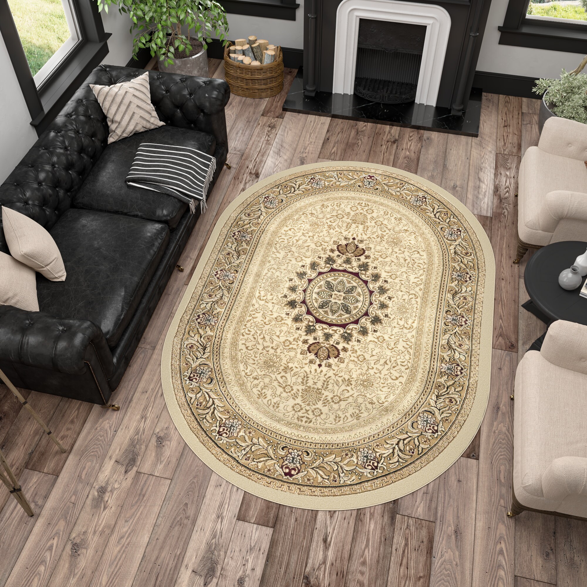Tayse SNS4672 5X8OVL rugs - View #8