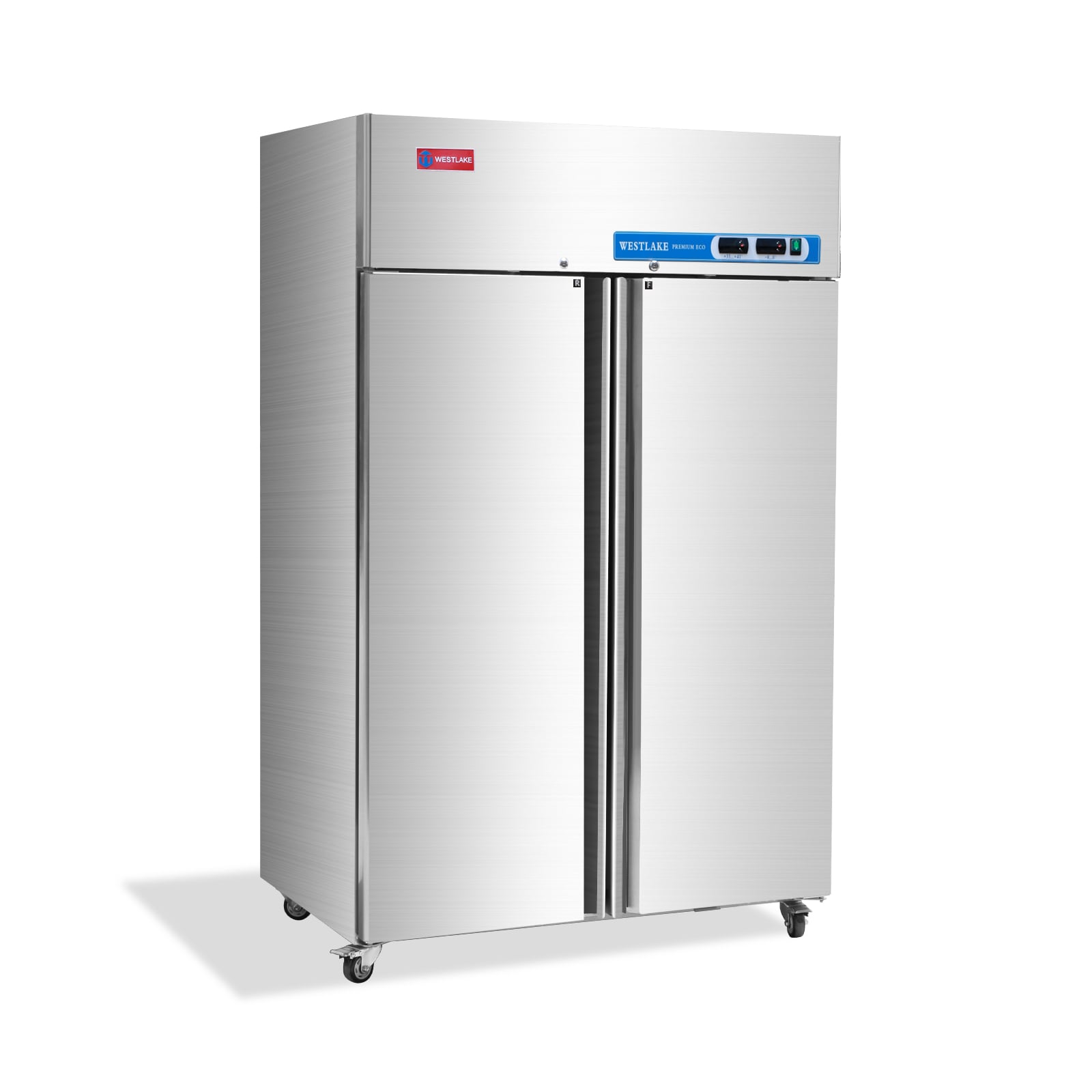 Jeremy Cass GWCLWASH93 36-cu ft Commercial Refrigerators 2 Stainless steel -Door Reach-In ( Silver )
