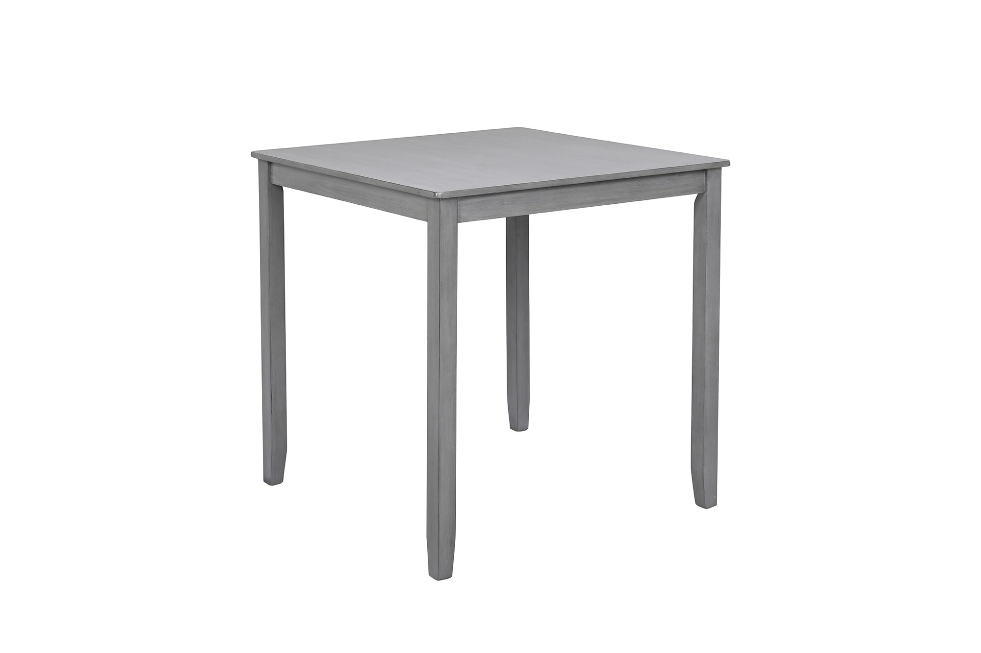 Bybafun YC9900066 Gray Contemporary/Modern Wood Counter Table, with Gray Finish and Wood 34.5-in L x 36-in H