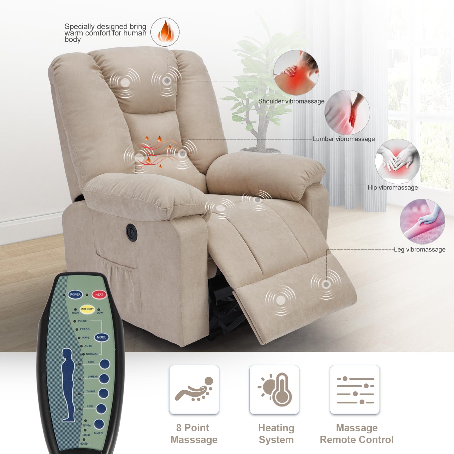 AECOJOY 13011UCR-LS01 recliners - View #4
