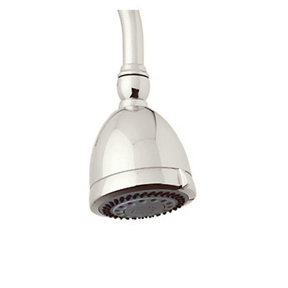 Rohl U.5800PN Perrin and Rowe Polished Nickel 3.62-in Round Fixed Shower Head 2-GPM (7.6-LPM)