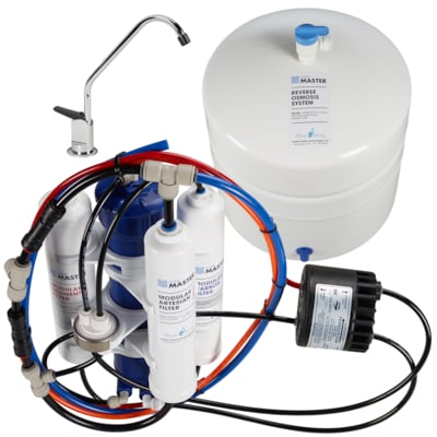 Home Master Reverse Osmosis System Undersink Push To Connect Indoor 4-Stages