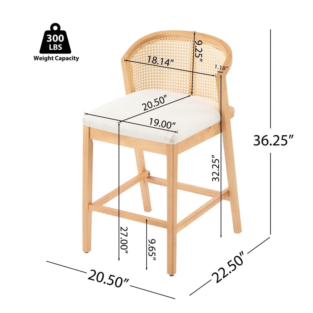 Coolbibila PALOMA-STOOLS-BEIGE stools - View #3
