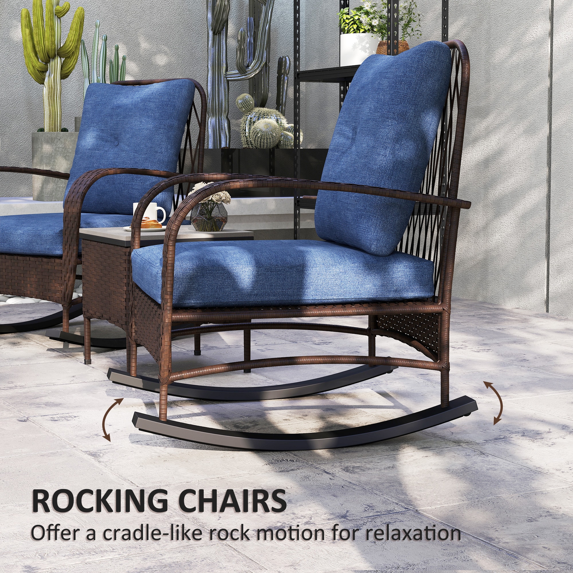 Outsunny 863-189V00BN Patio-Conversation-Sets - View #6
