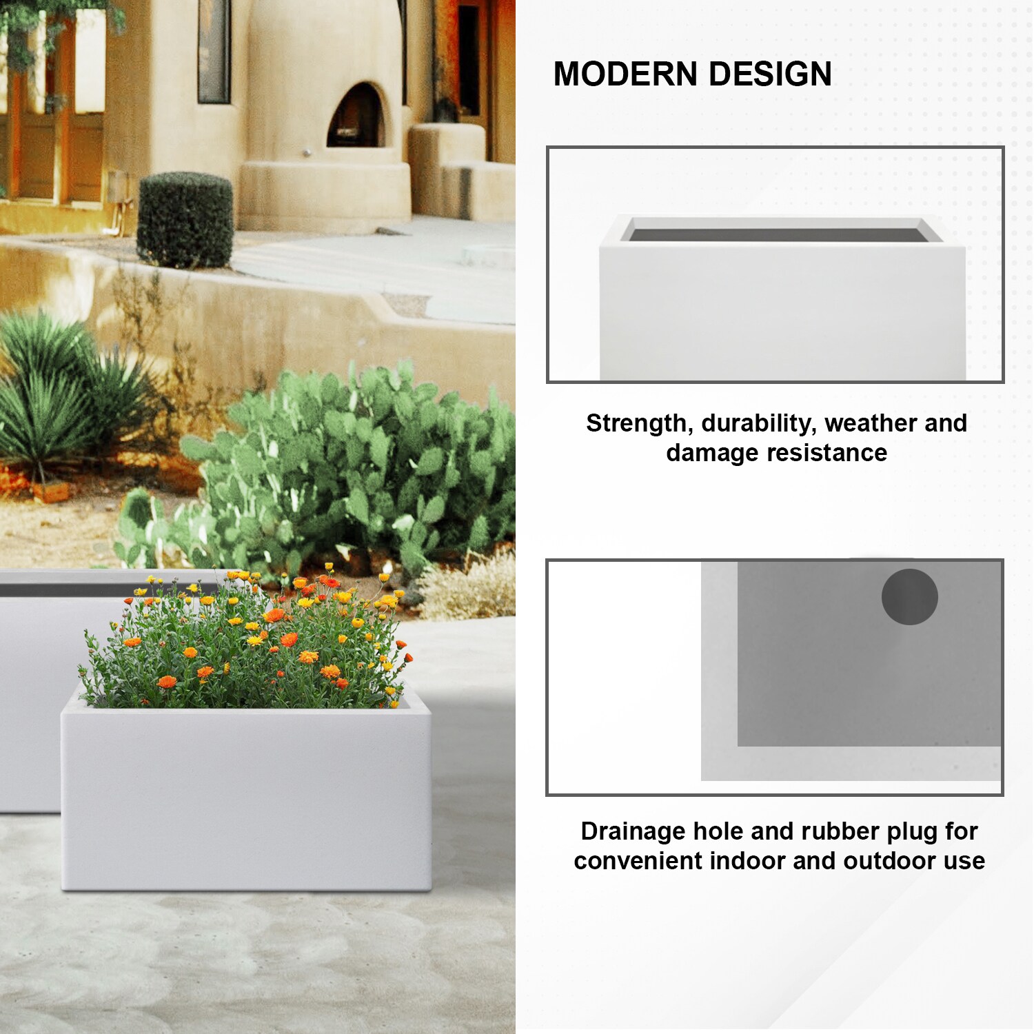 PLANTARA PA147S2-8011 Planter-Window-Box - View #5
