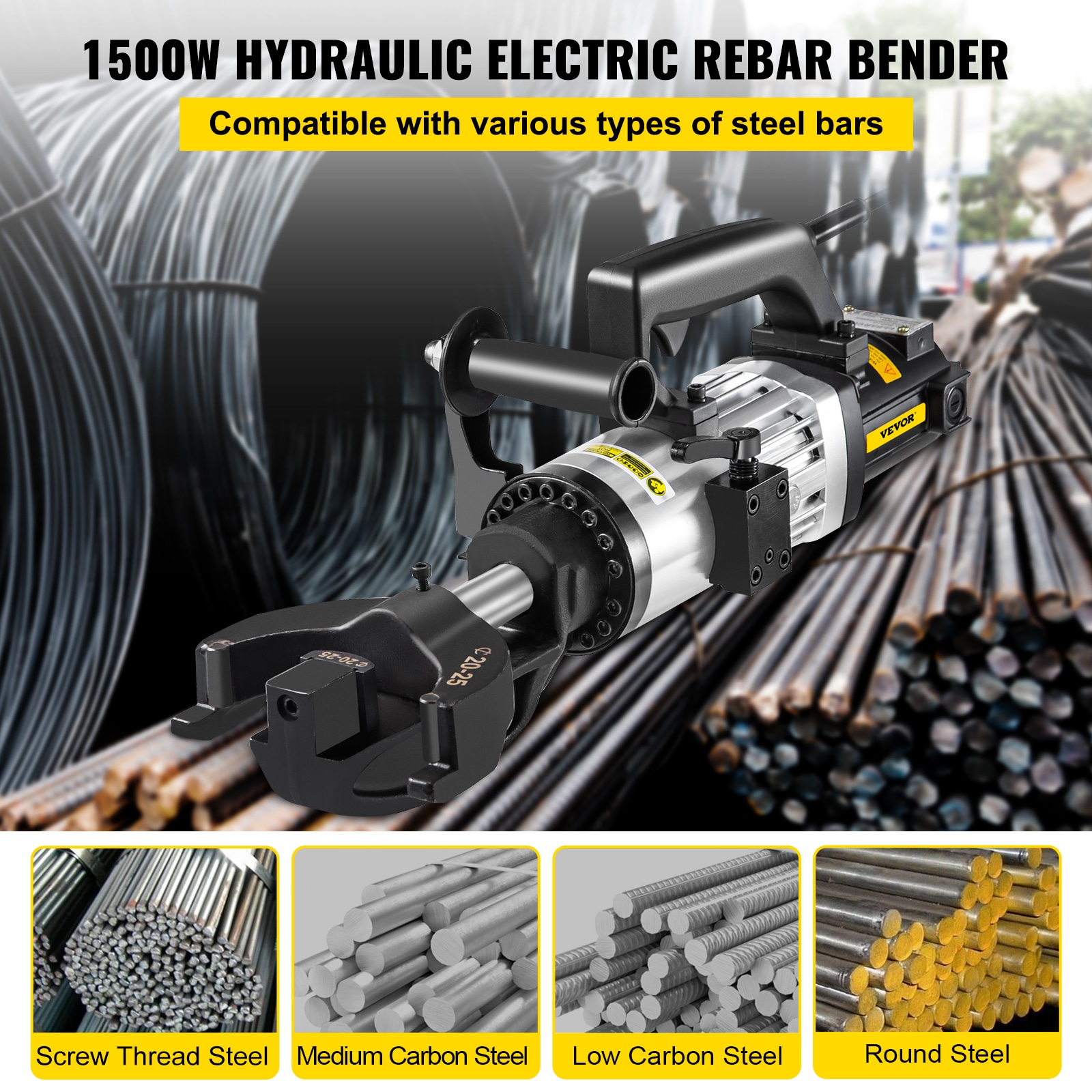 SKYSHALO STGJWQJXDYSD25M11V1 Rebar-Cutters-Benders - View #3