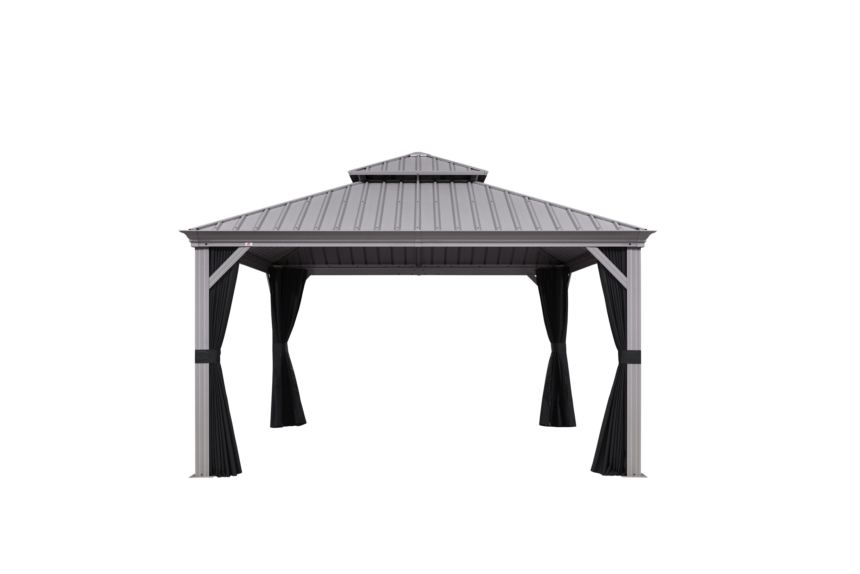 PURPLE LEAF LSHSHTG1313 Wood-Resin-Gazebos - View #2