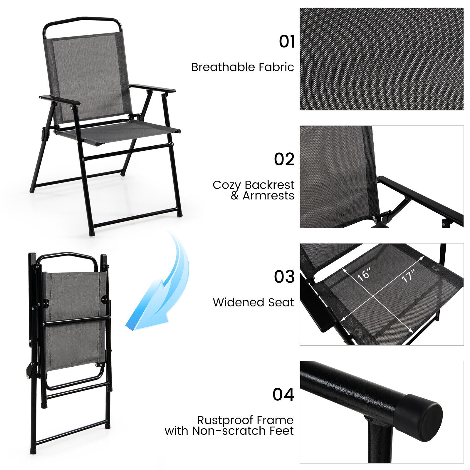 LIVIZA TDZ11803CF Patio-Dining-Sets - View #6