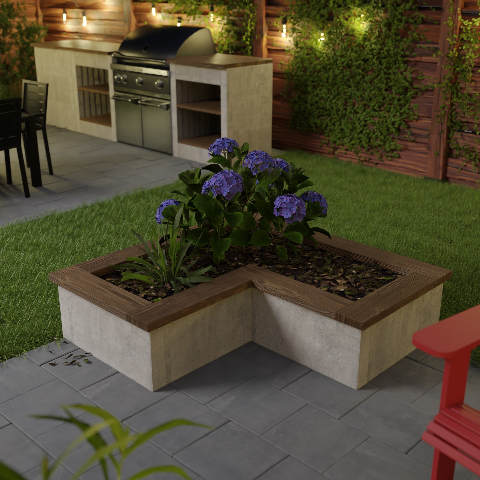 Belgard 2 6 in h x 24 in l x 12 in d designforms scandina grey concrete