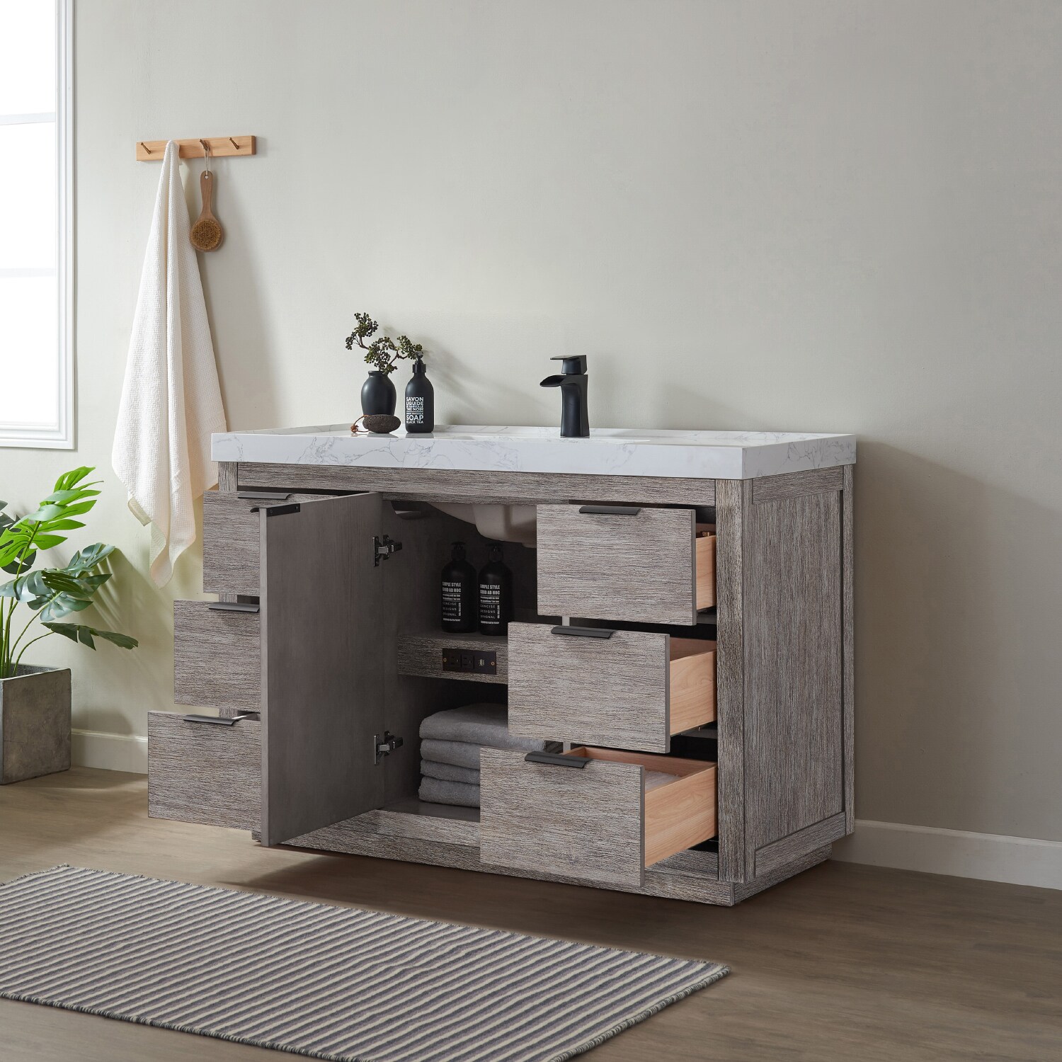 Vinnova 701548-CR-GW-NM Bath-Vanity-Combo - View #7
