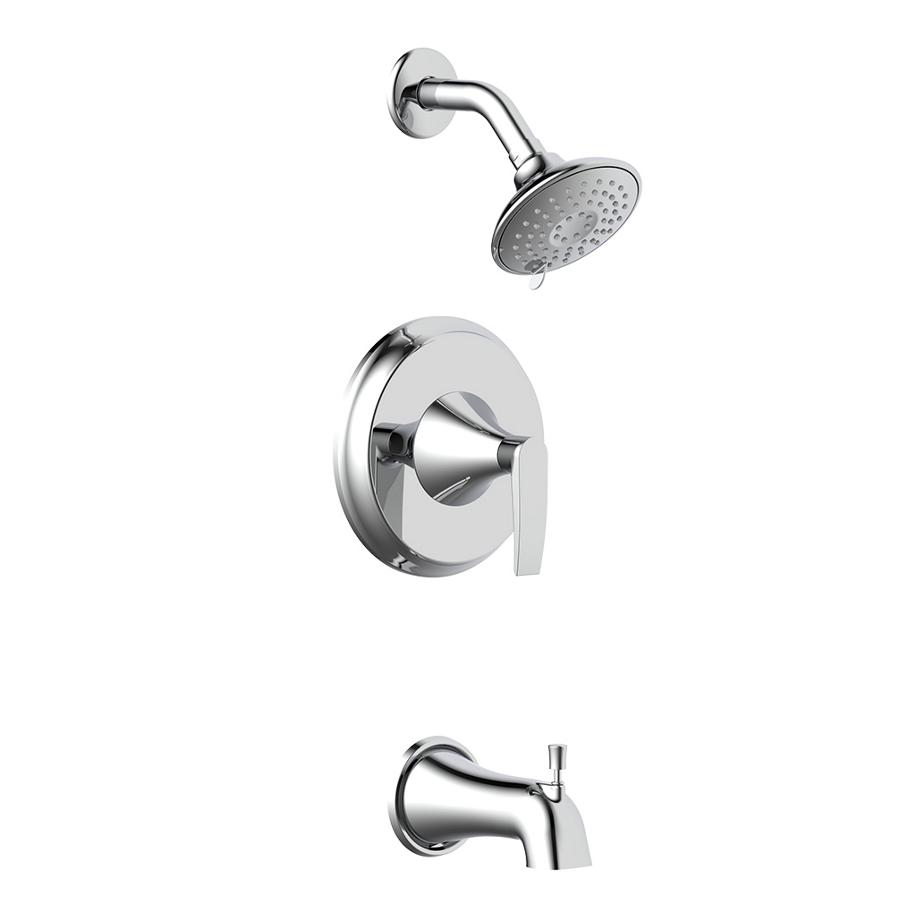 allen + roth F12A0011CP Tub-Shower-Faucets - View #8