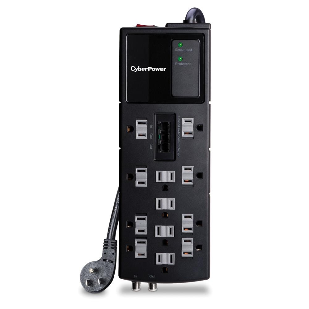 CyberPower HT1208TC Surge-Protectors - View #2