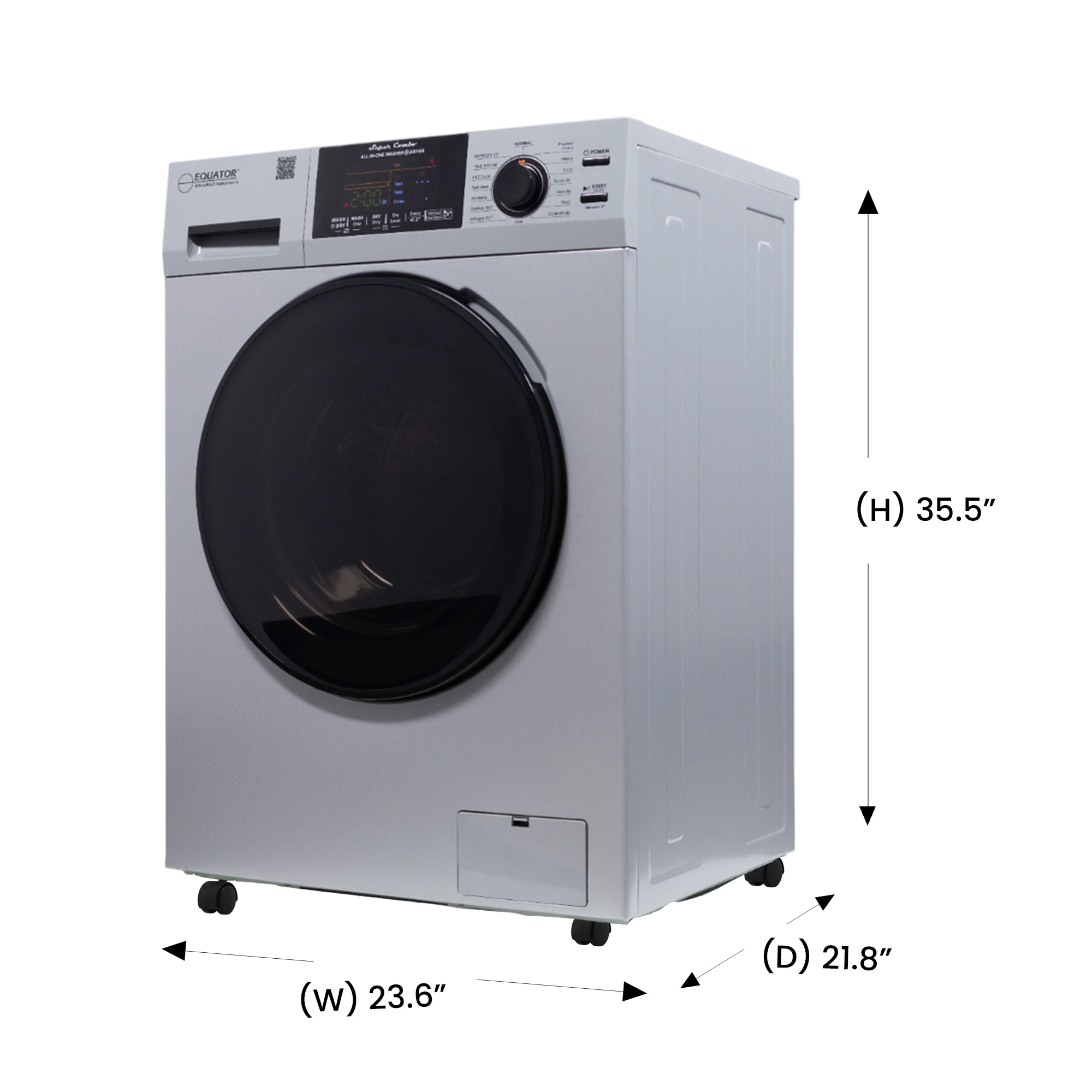 Equator Advanced Appliances 4600 S + PBK 1070 Combination-Washers-Dryers - View #2