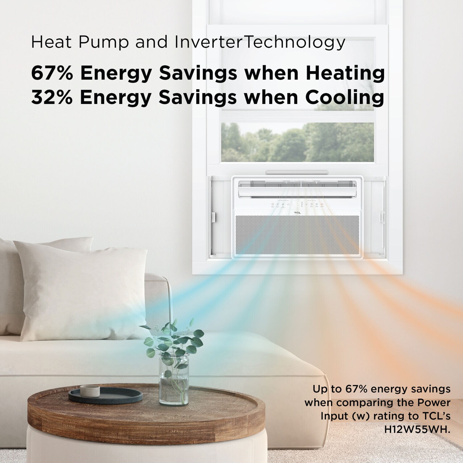 TCL H12W4KWH Window-Air-Conditioners - View #3