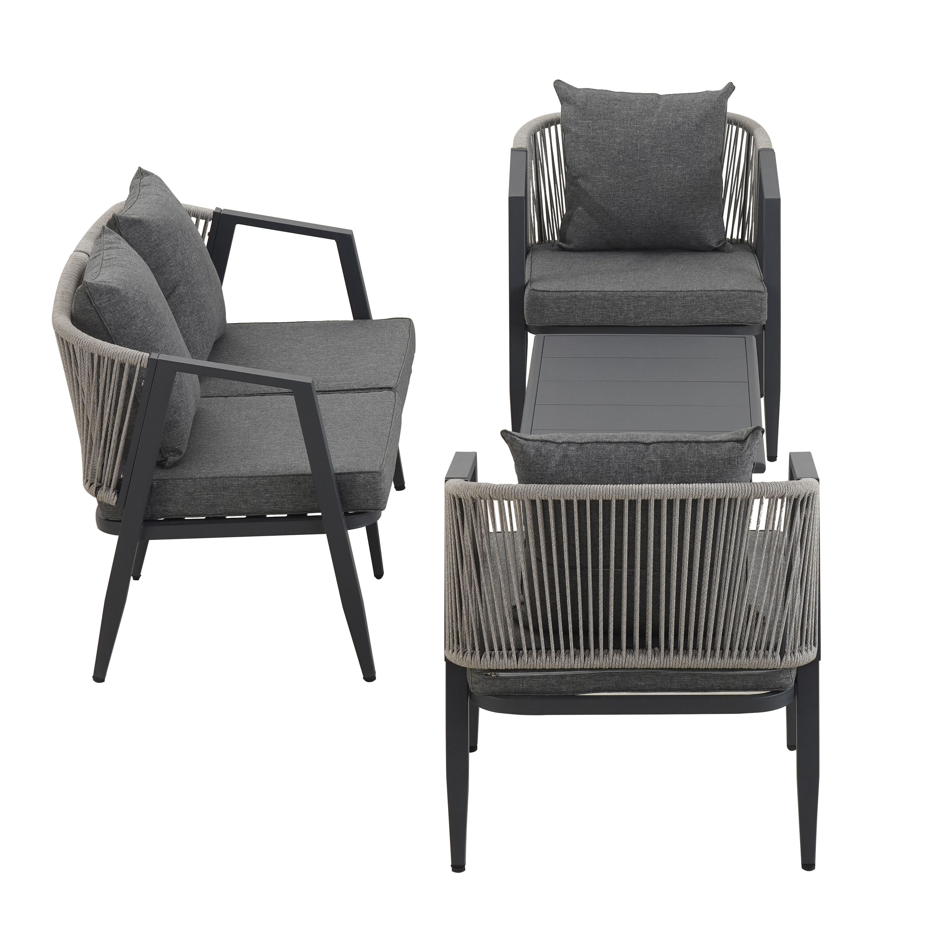 ModernLuxe L-WY000439AAE Patio-Conversation-Sets - View #4