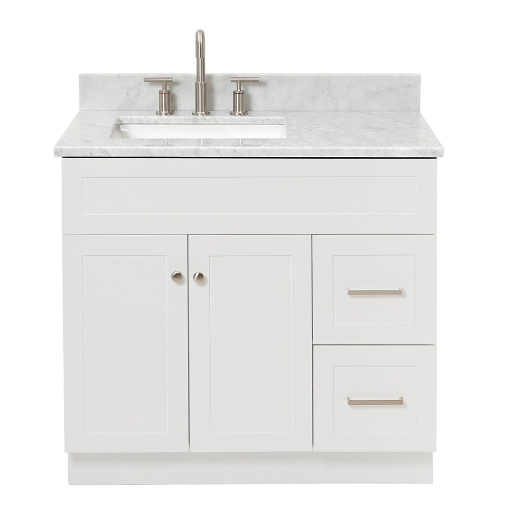 ARIEL F037SLCW2RVOWHT Bath-Vanity-Combo - View #2