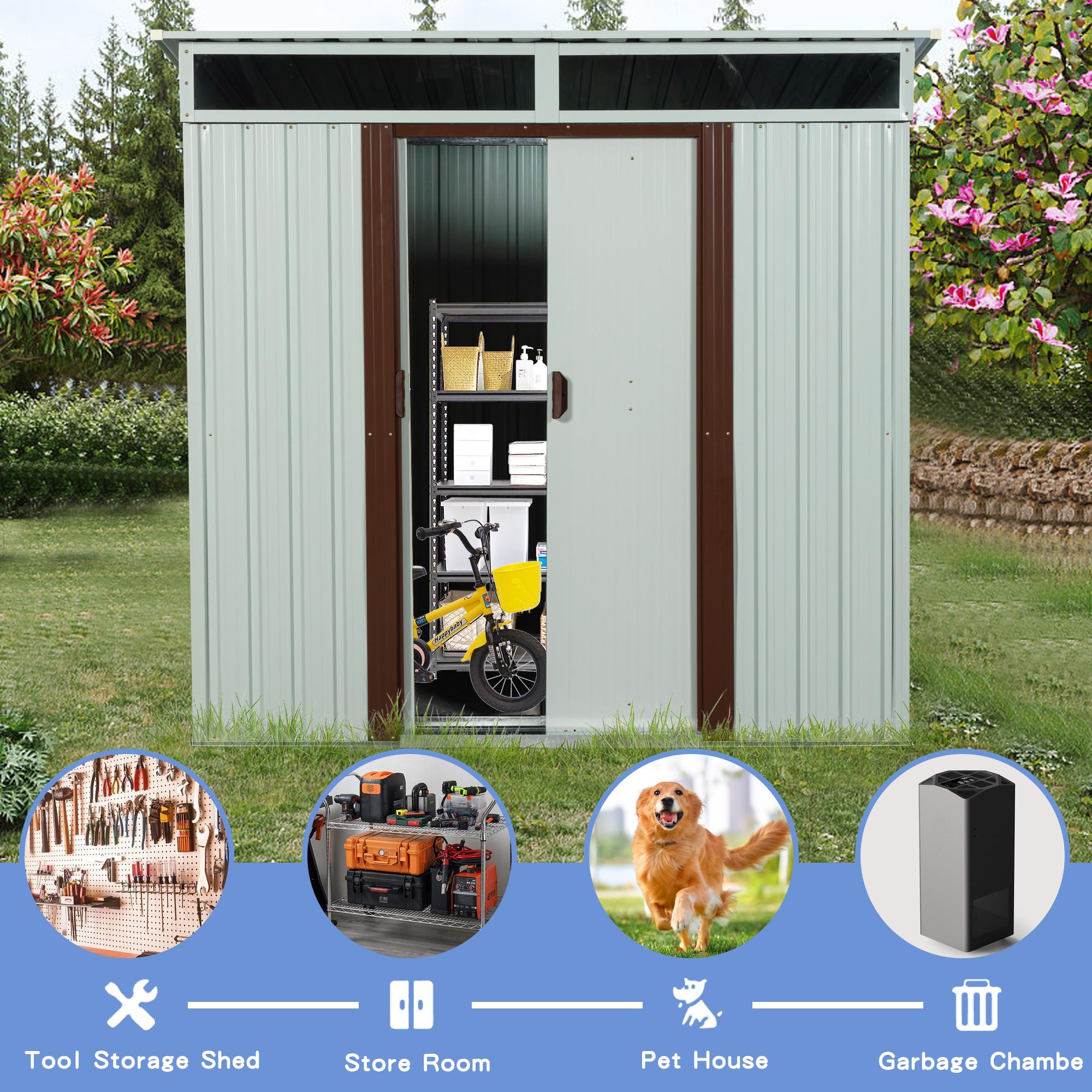Bayfeve BF-71040-SD Metal-Storage-Buildings-Sheds - View #4