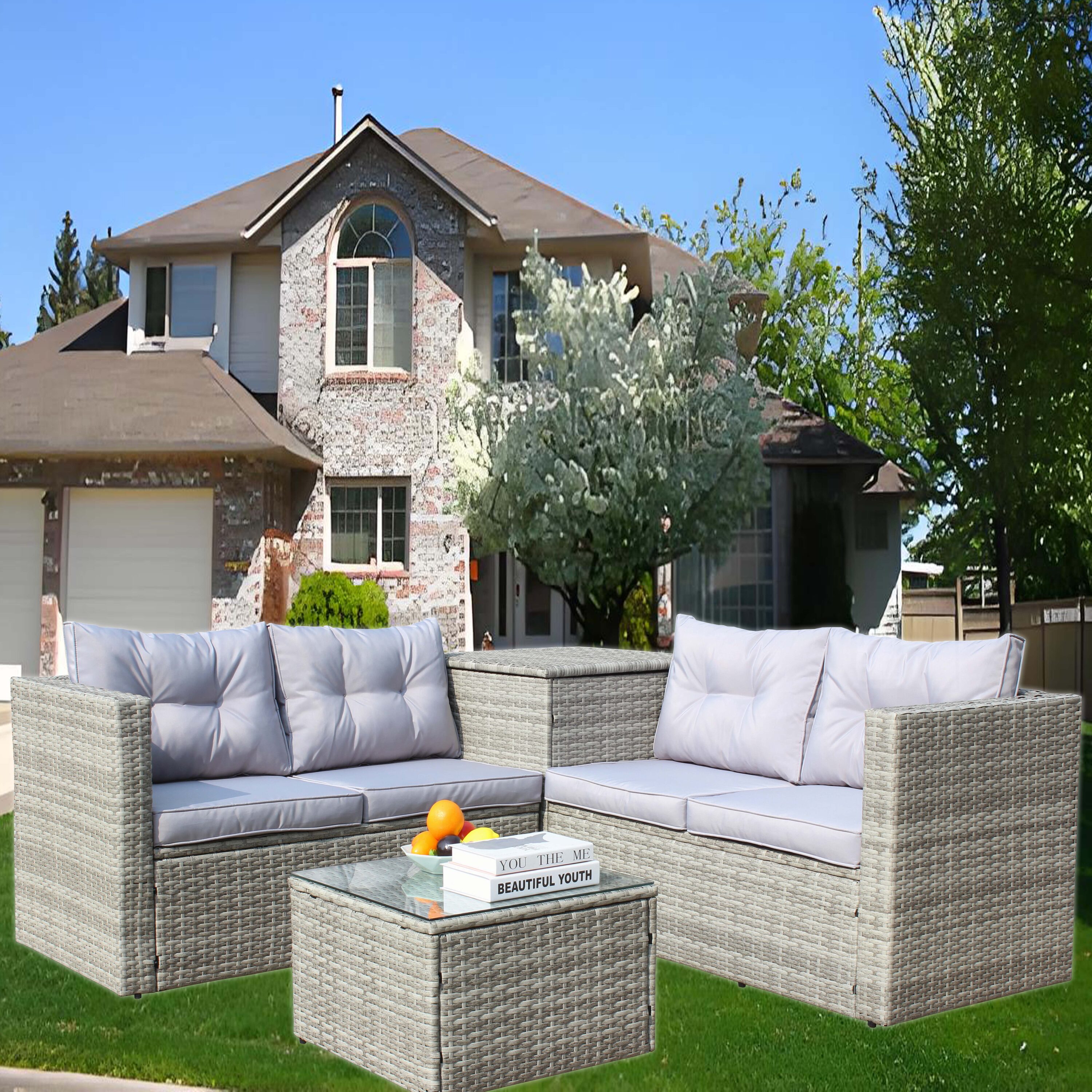 Forclover CRF-S00014 Patio-Conversation-Sets - View #3