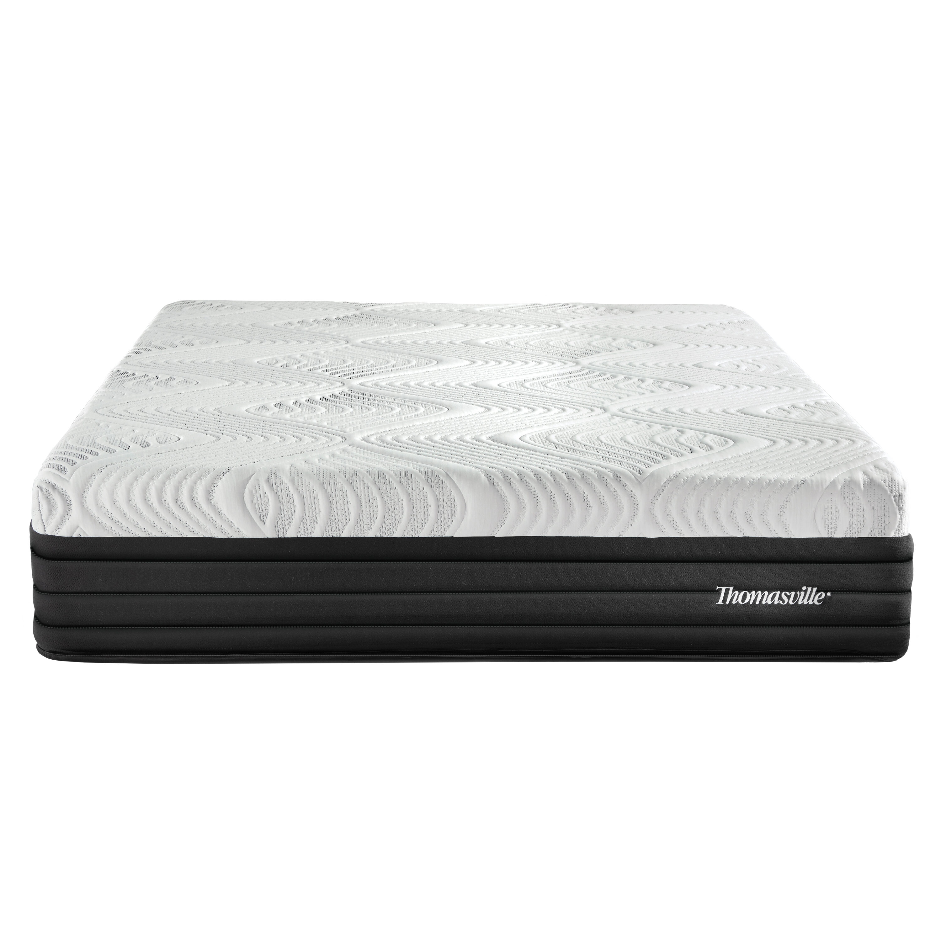 Thomasville IMIFT1350EK 13.5-in Firm King Hybrid Memory Foam/Coil Blend Mattress in a Box