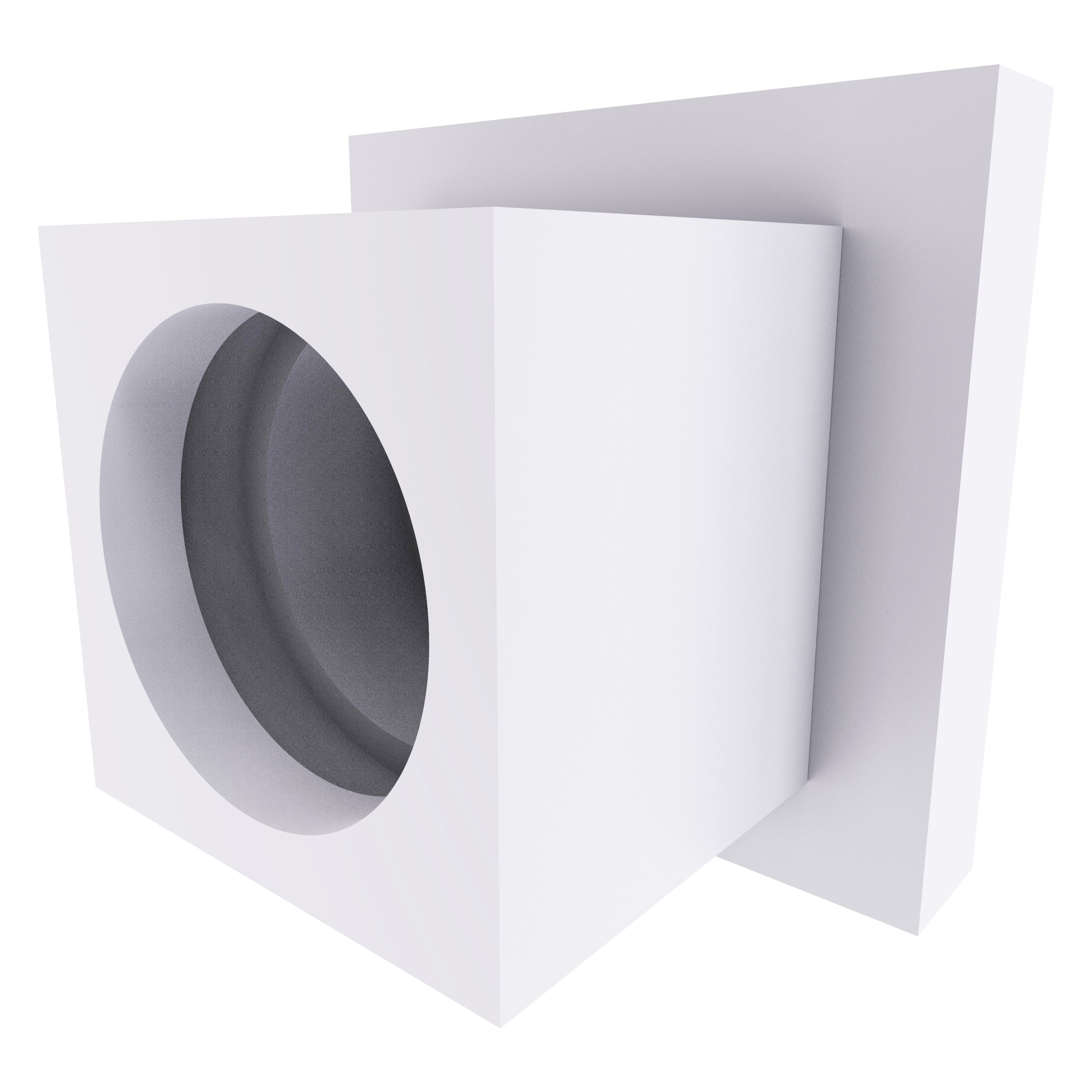 Allied Brass MT-99-WHM Montero Matte White Brass Flanges