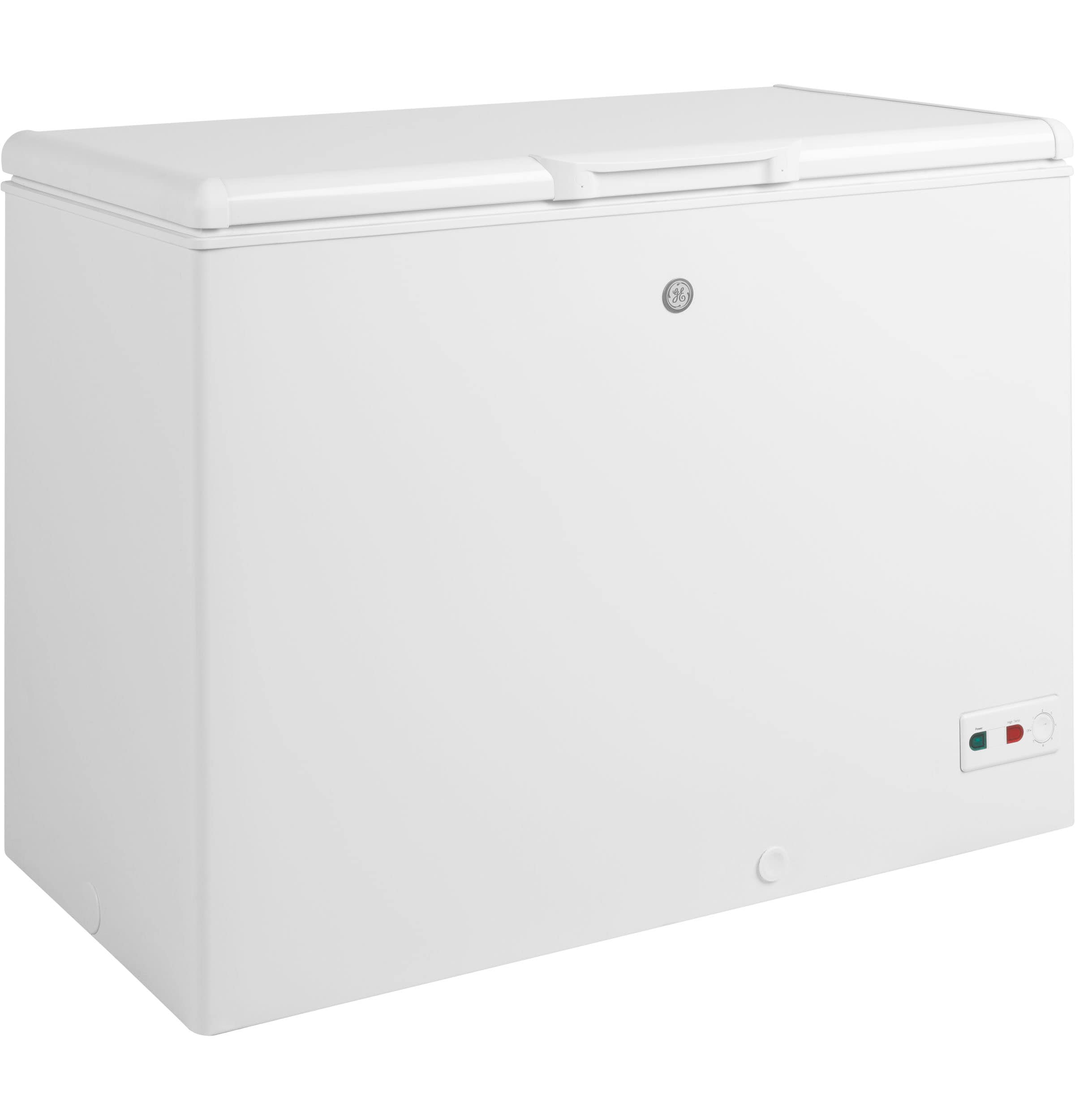GE Garage Ready 10.7-cu ft Manual Defrost Chest Freezer (White) in the Chest  Freezers department at