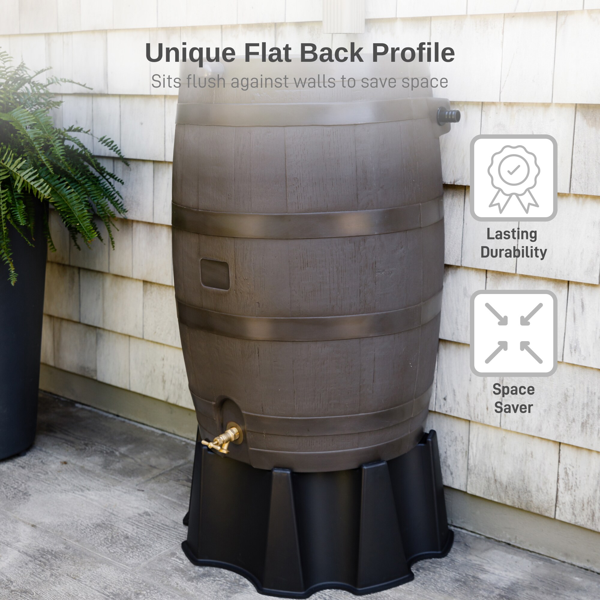 RTS Home Accents 551000100A5681 Rain-Barrels - View #5