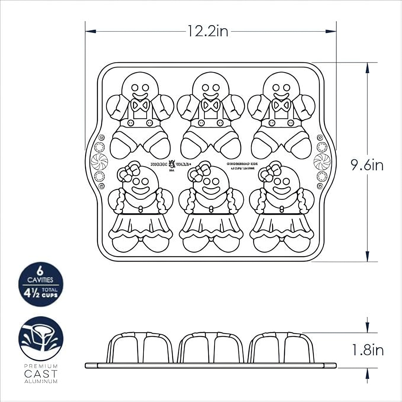 Nordic Ware 011172869487 bakeware - View #3