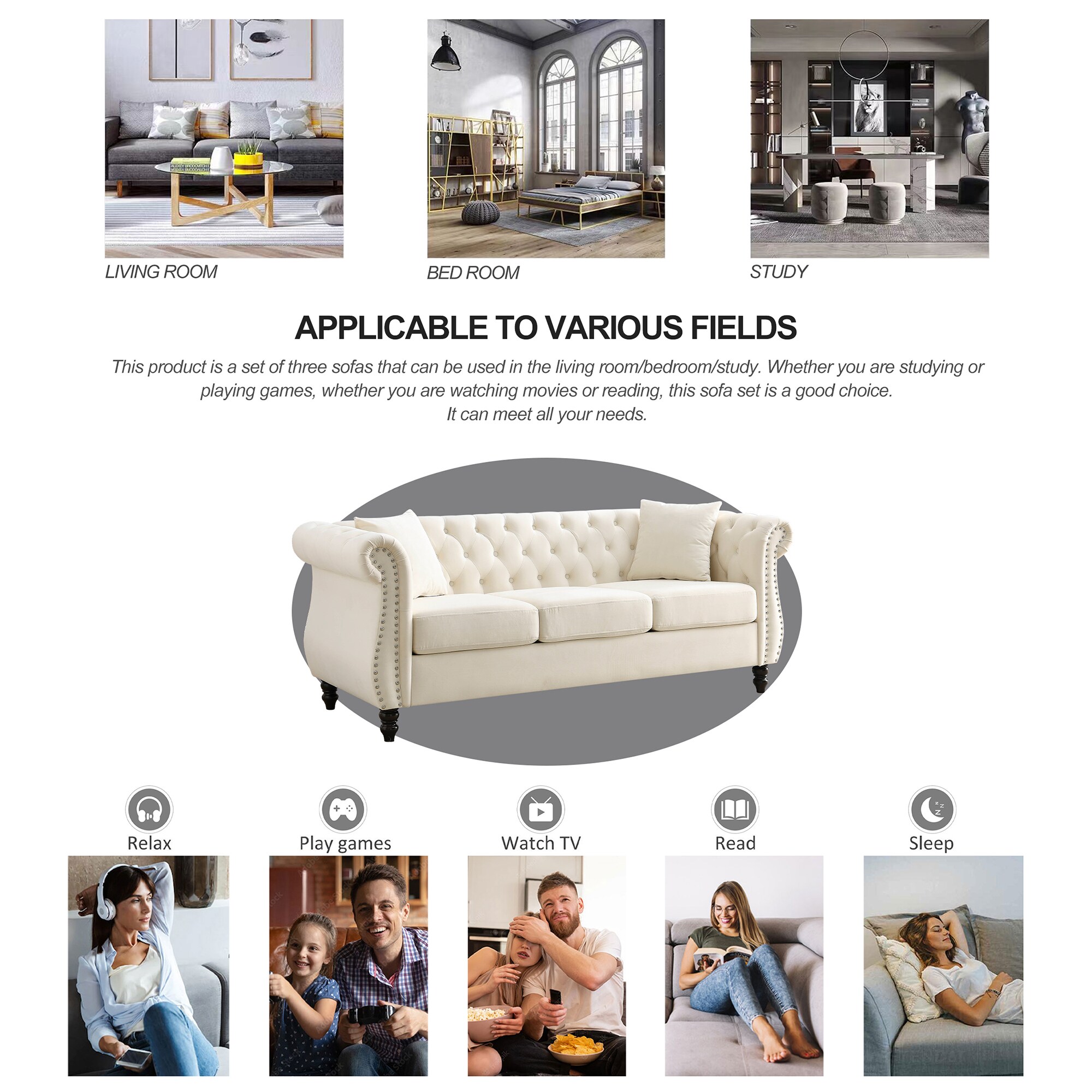 Bybafun YA3700271 Sofas-Loveseats - View #4