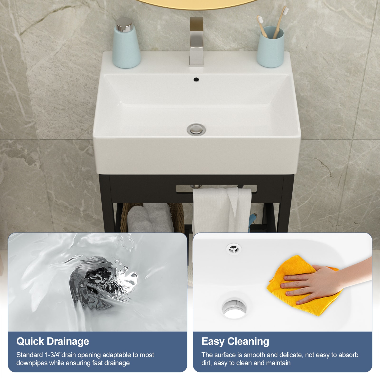 Lordear LD-ZJB1624 Console-Sinks - View #7