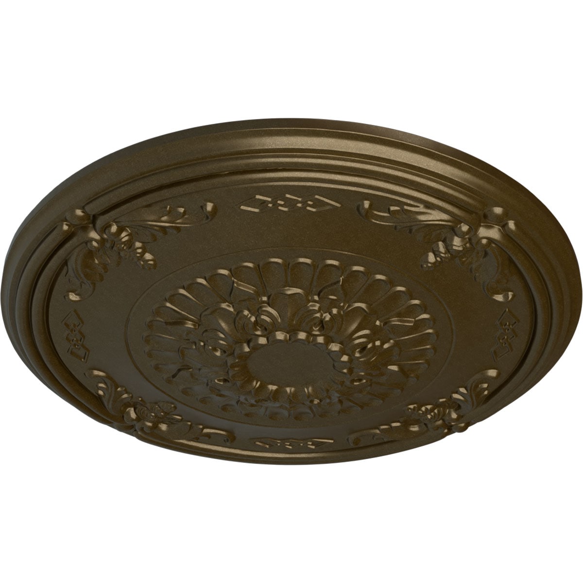 Ekena Millwork CM27ATBRS Ceiling-Medallions - View #2