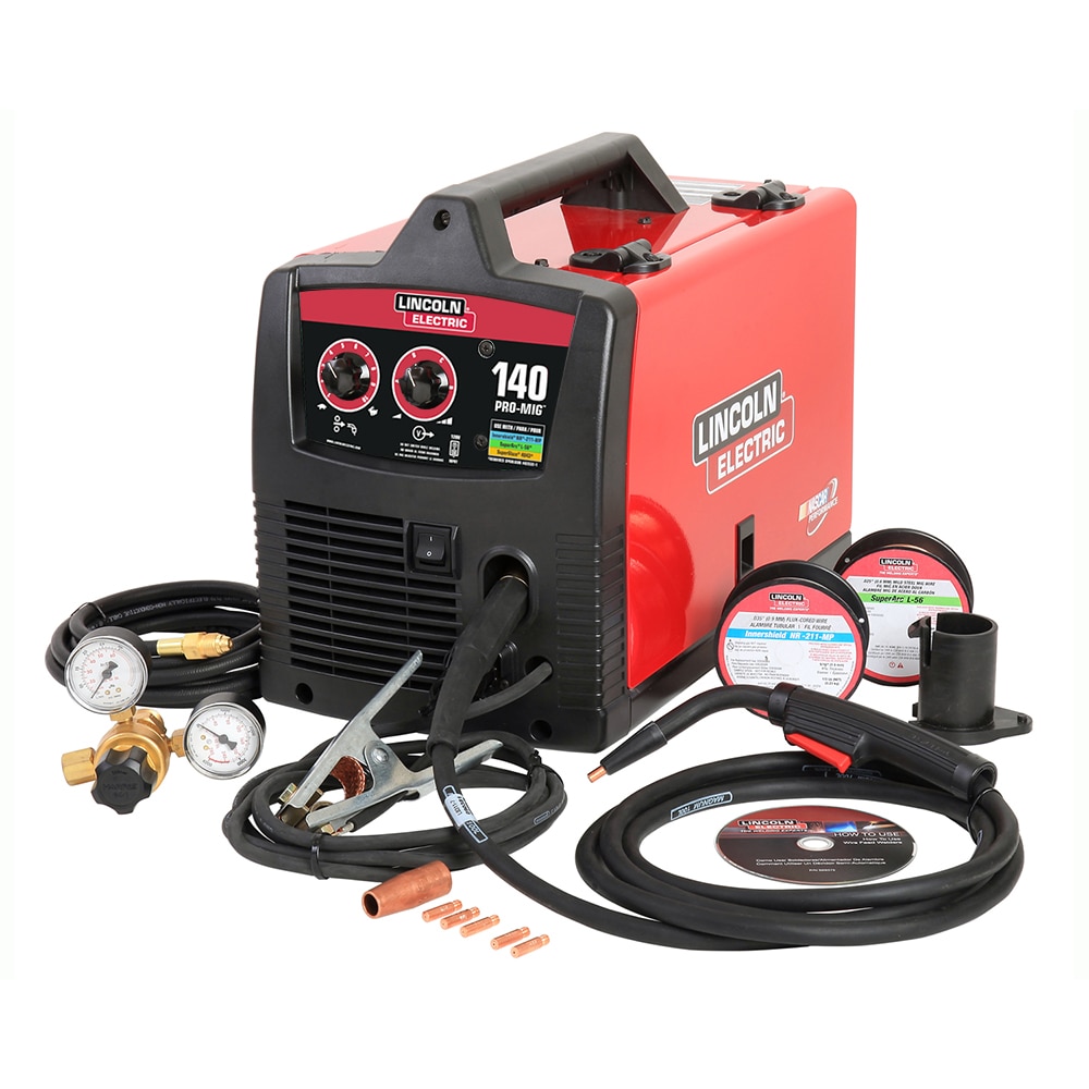 120-Volt 140-Amp Mig Flux-cored Wire Feed Welder | - Lincoln Electric K2480-1