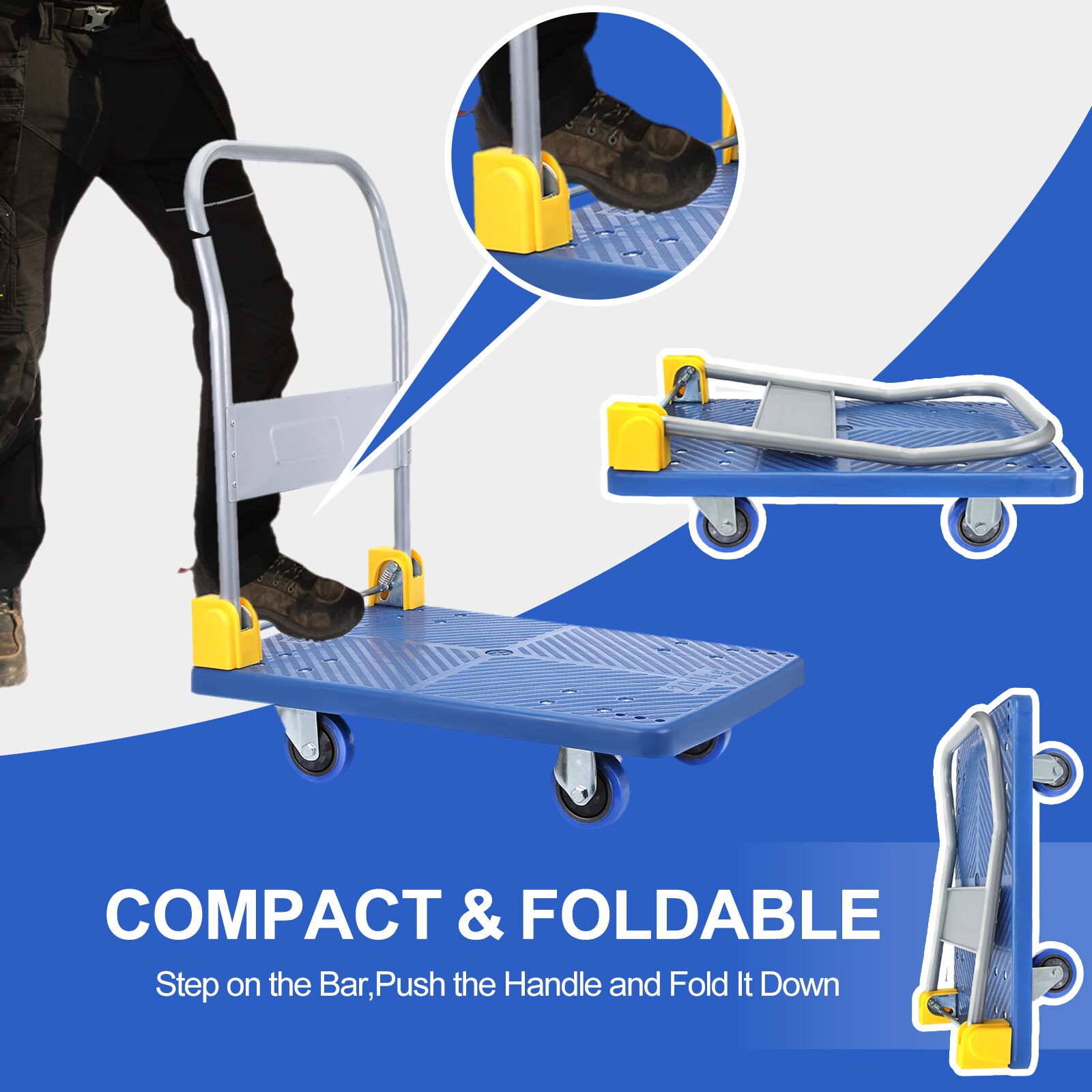 Maocao Hoom SM-C-043BG Hand-Truck-Dollies - View #7