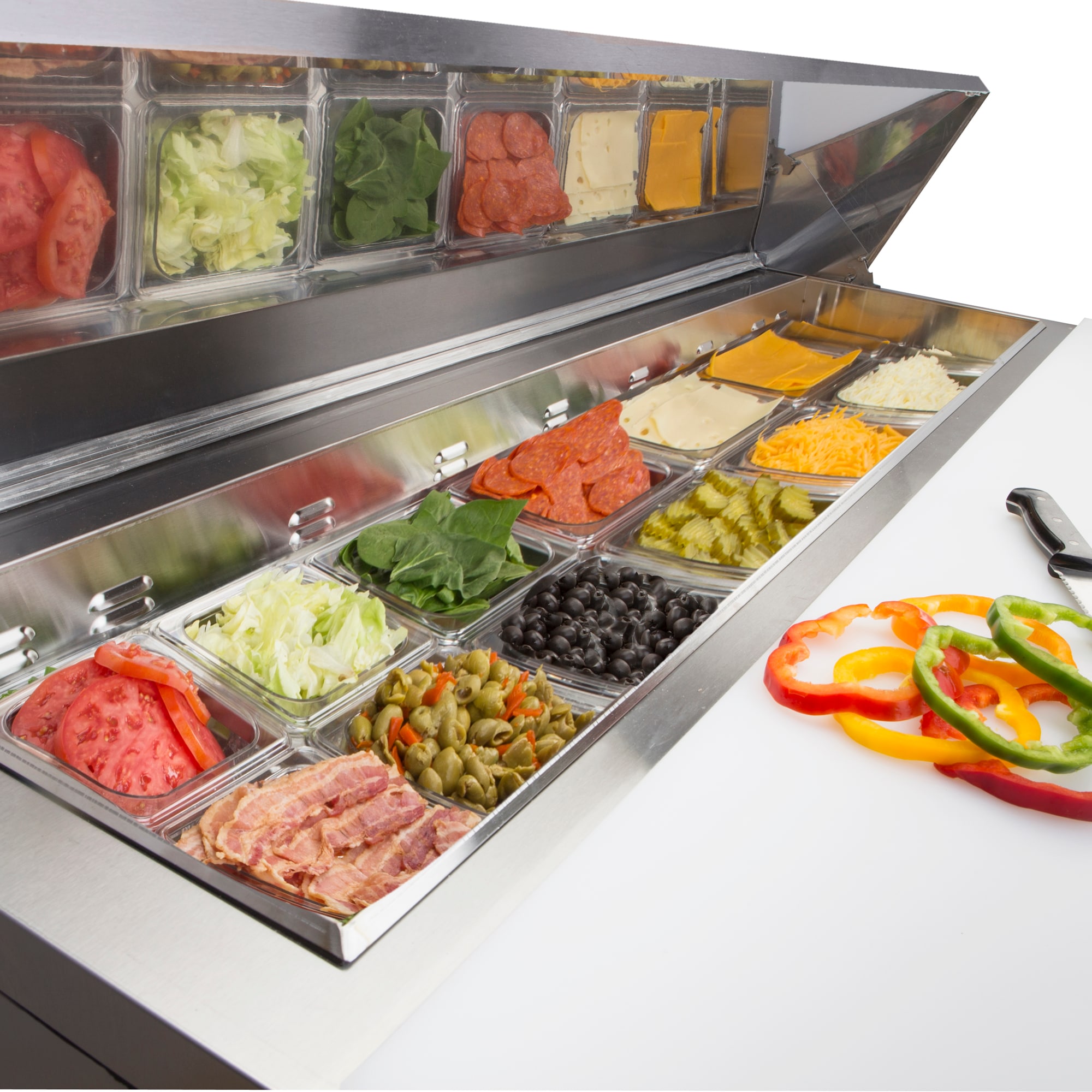 Maxx Cold MXCR48S Refrig-Prep-Tables - View #4