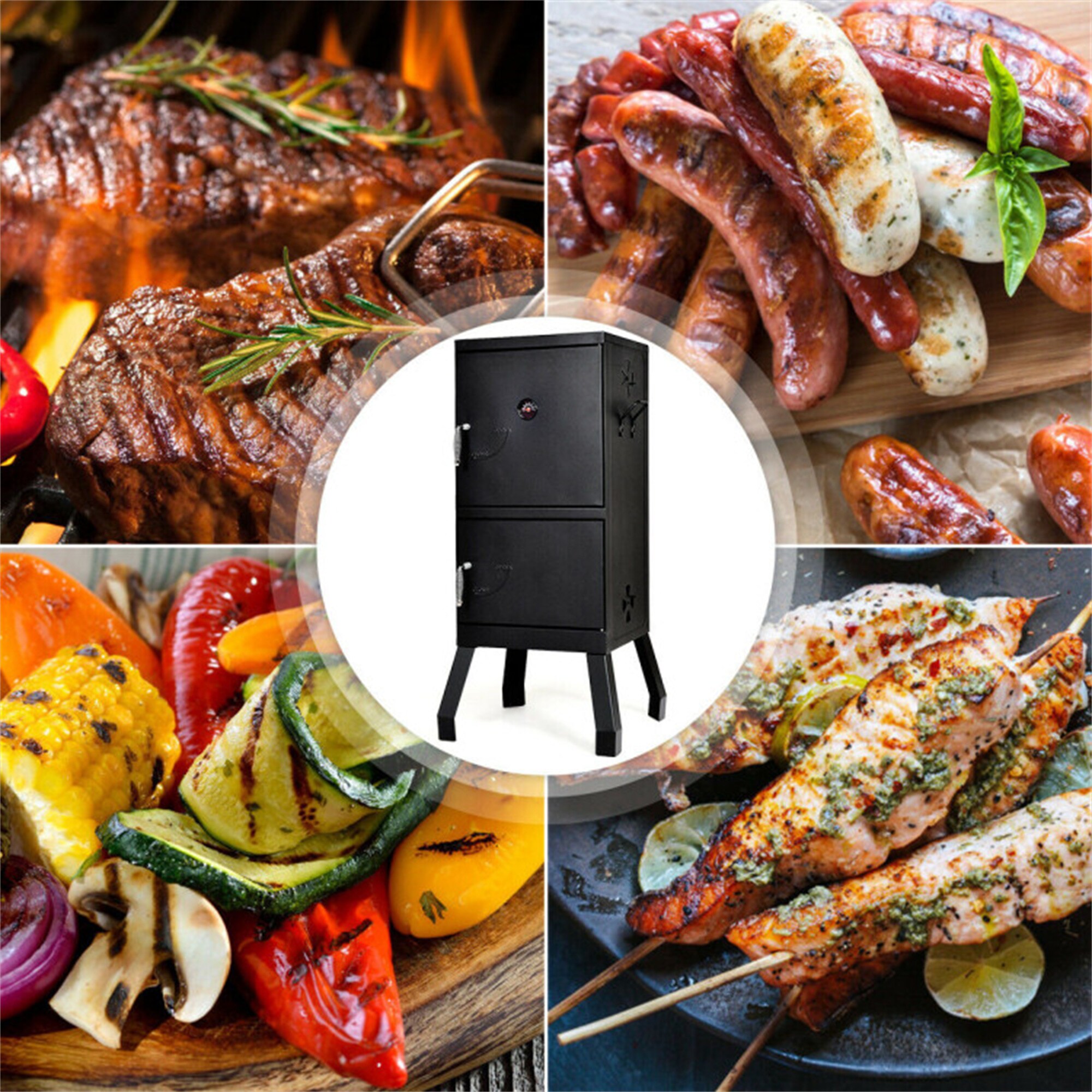 Lowes bbq smoker best sale