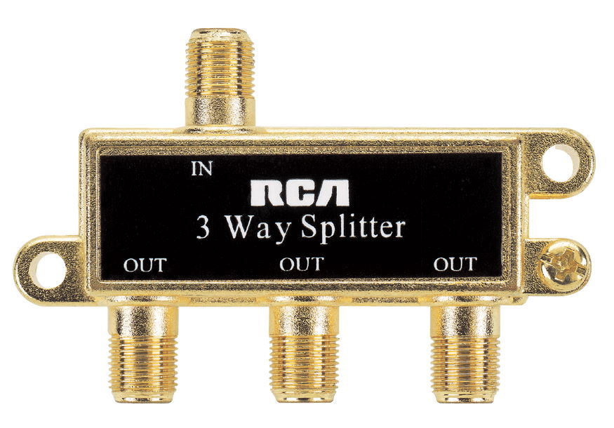 RCA VH48R Signal 3-Way Splitter