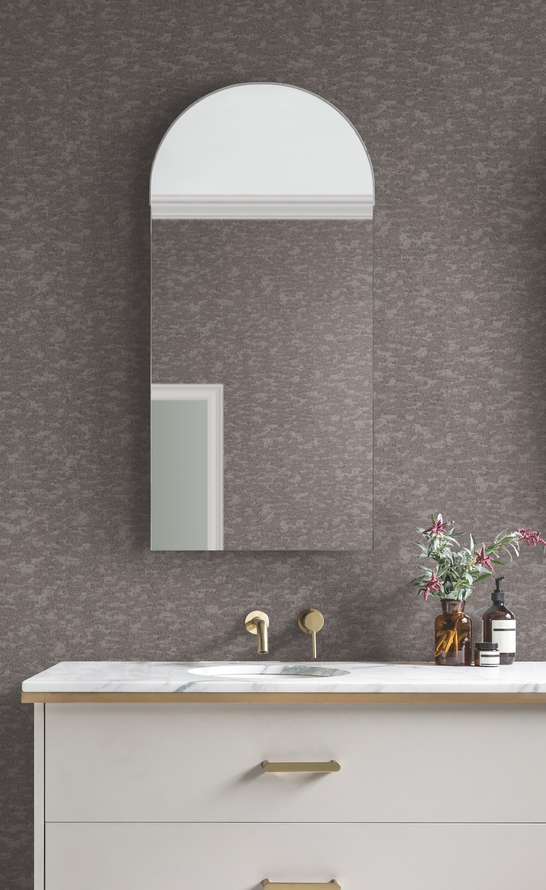 York Wallcoverings DD3751 Dazzling Dimensions Volume II 60.8-Sq. Feet Gray Non-woven Abstract Unpasted Wallpaper