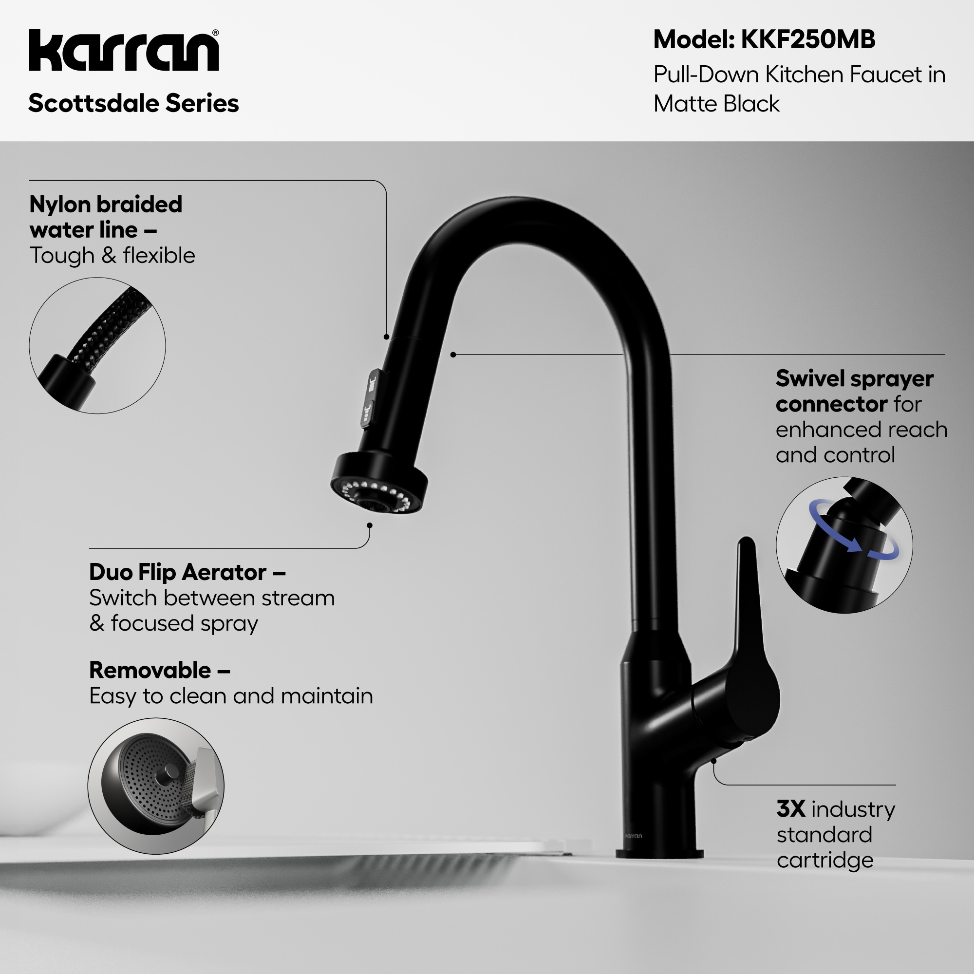 Karran KKF250MB Kitchen-Faucets - View #4