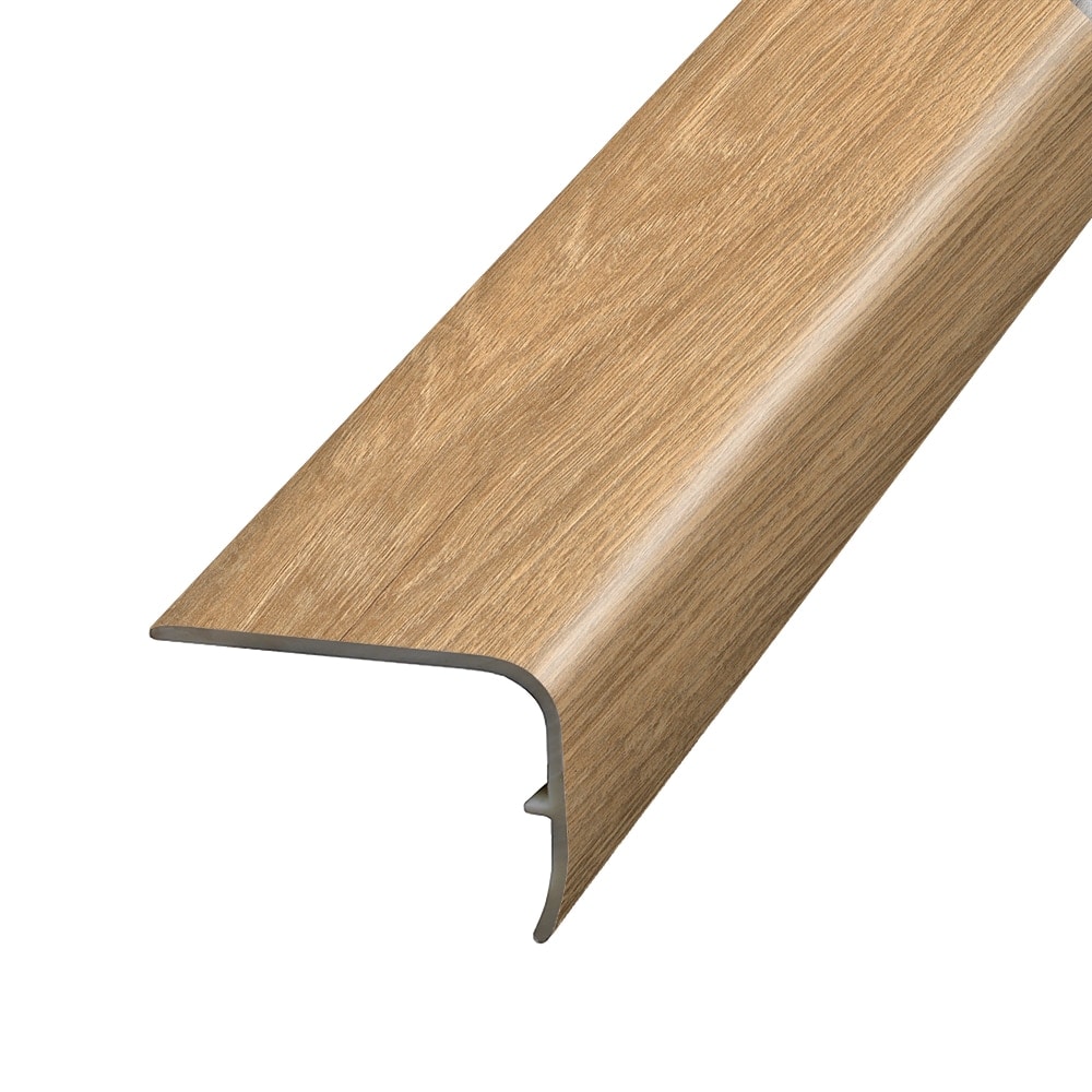 Project Source VSNPL-05989 1.88-Inches x 78.7-Inches x 1.32-Inches Morganite Prefinished Vinyl Overlap Stair Nosing