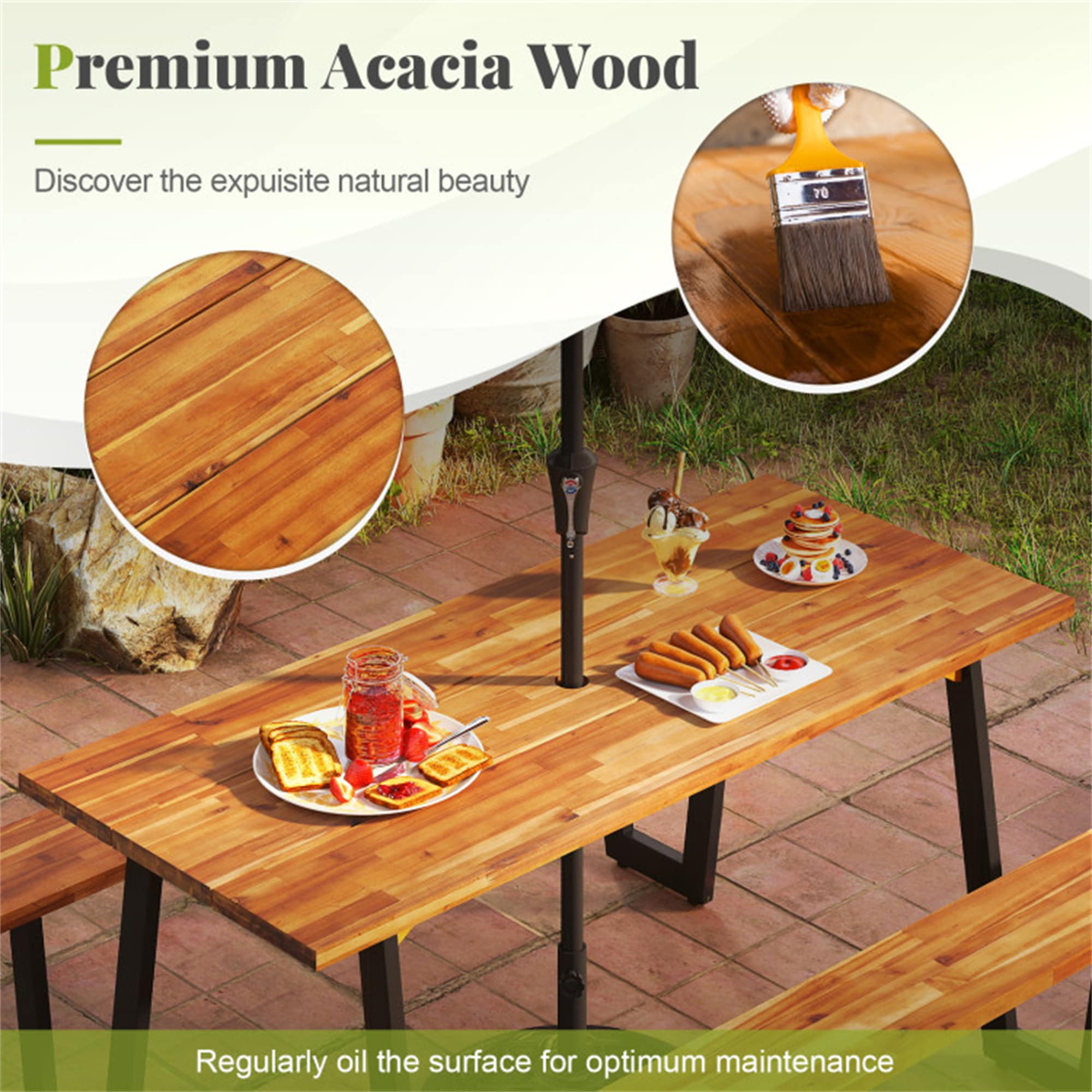 BABOOM BOM-1601-33-CO Picnic-Tables - View #6