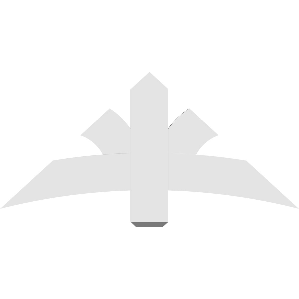 Ekena Millwork GBP048X22X0206DAV00 Exterior-Brackets-Braces - View #4