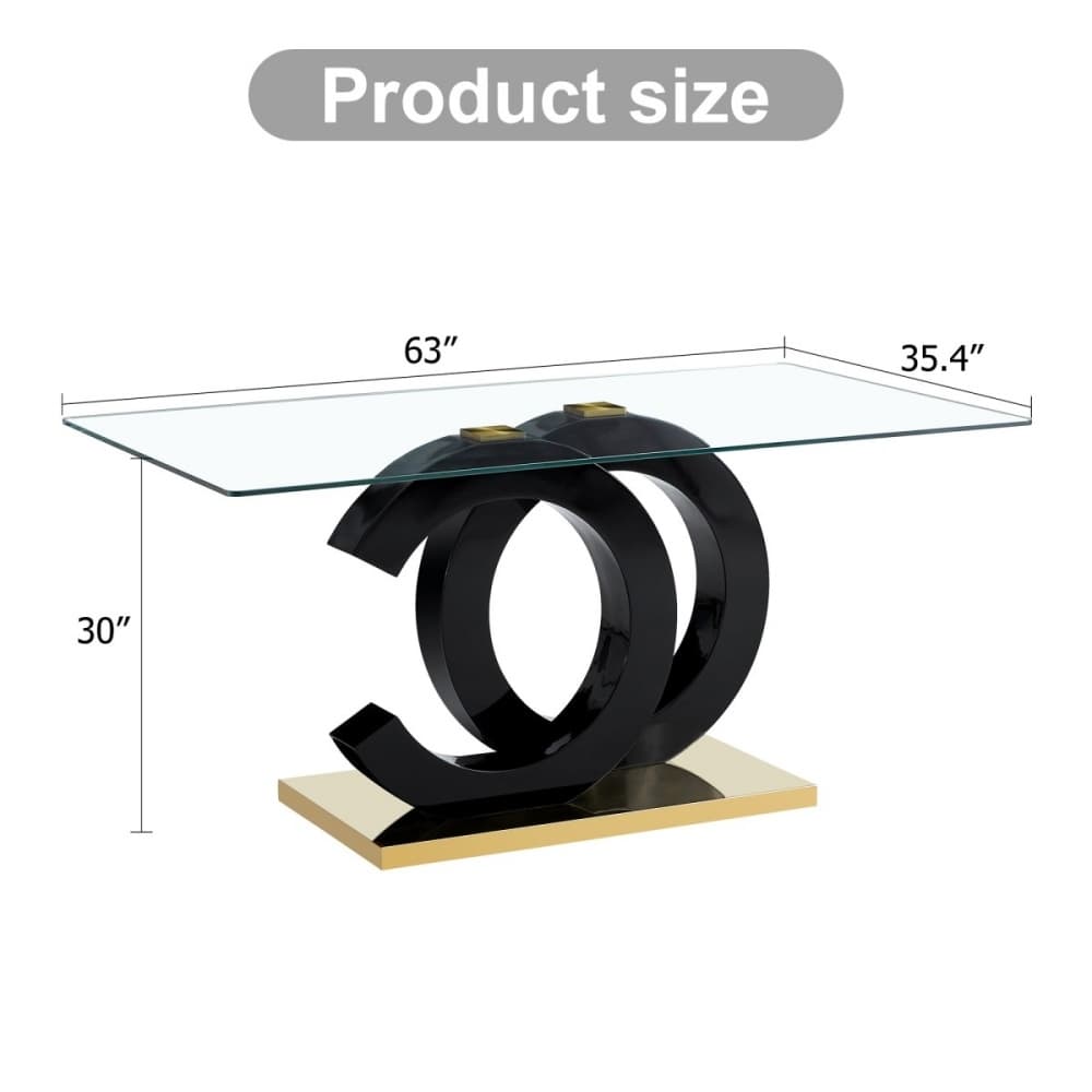 Coolbibila IEN-TABLE-CLEAR Dining-Tables - View #3