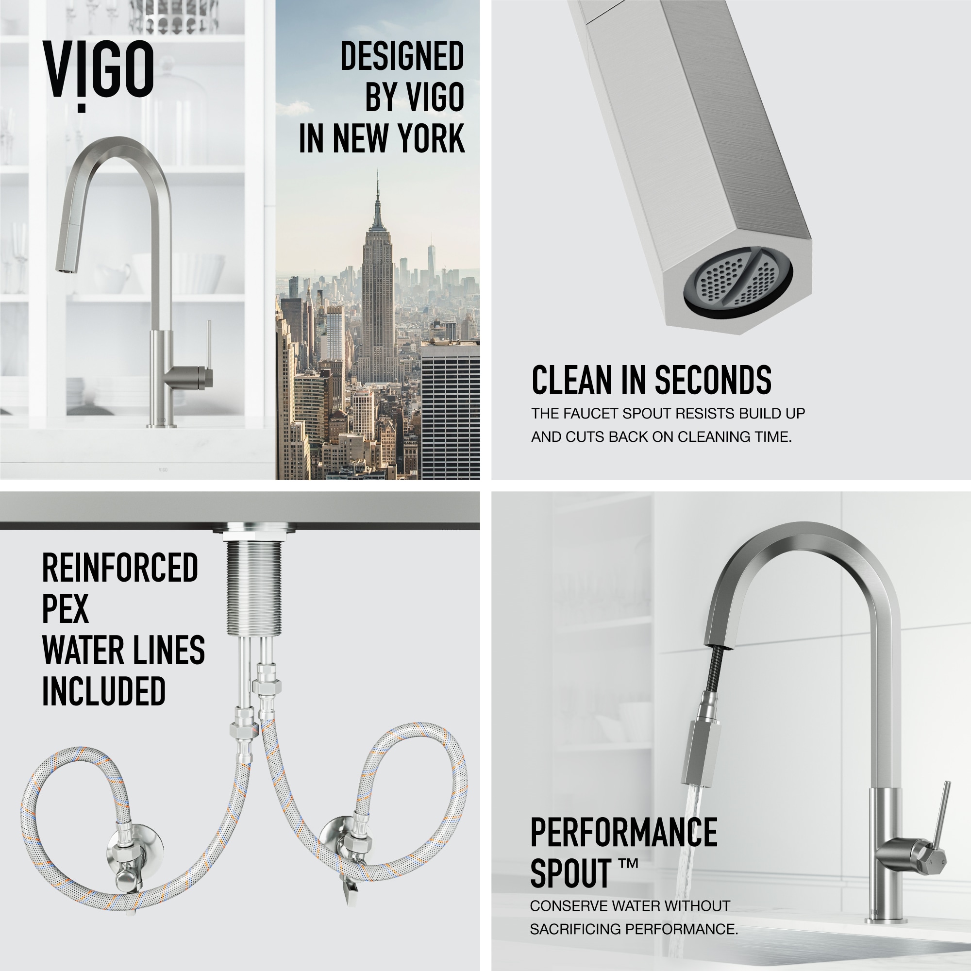 VIGO VG02034ST Kitchen-Faucets - View #7