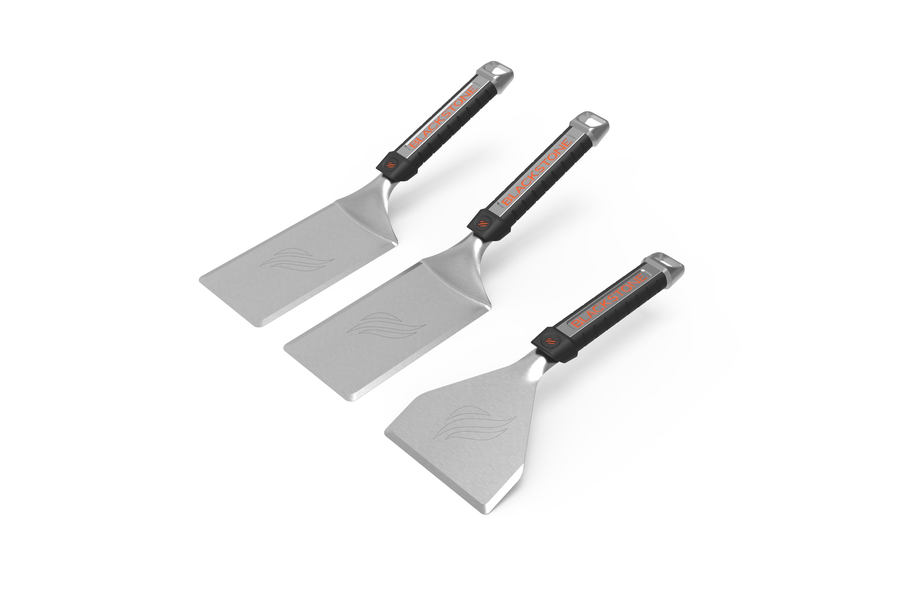 Details about   NEW Pack of 2 Signature Series Stainless Steel Griddle Spatula for Blackstone 