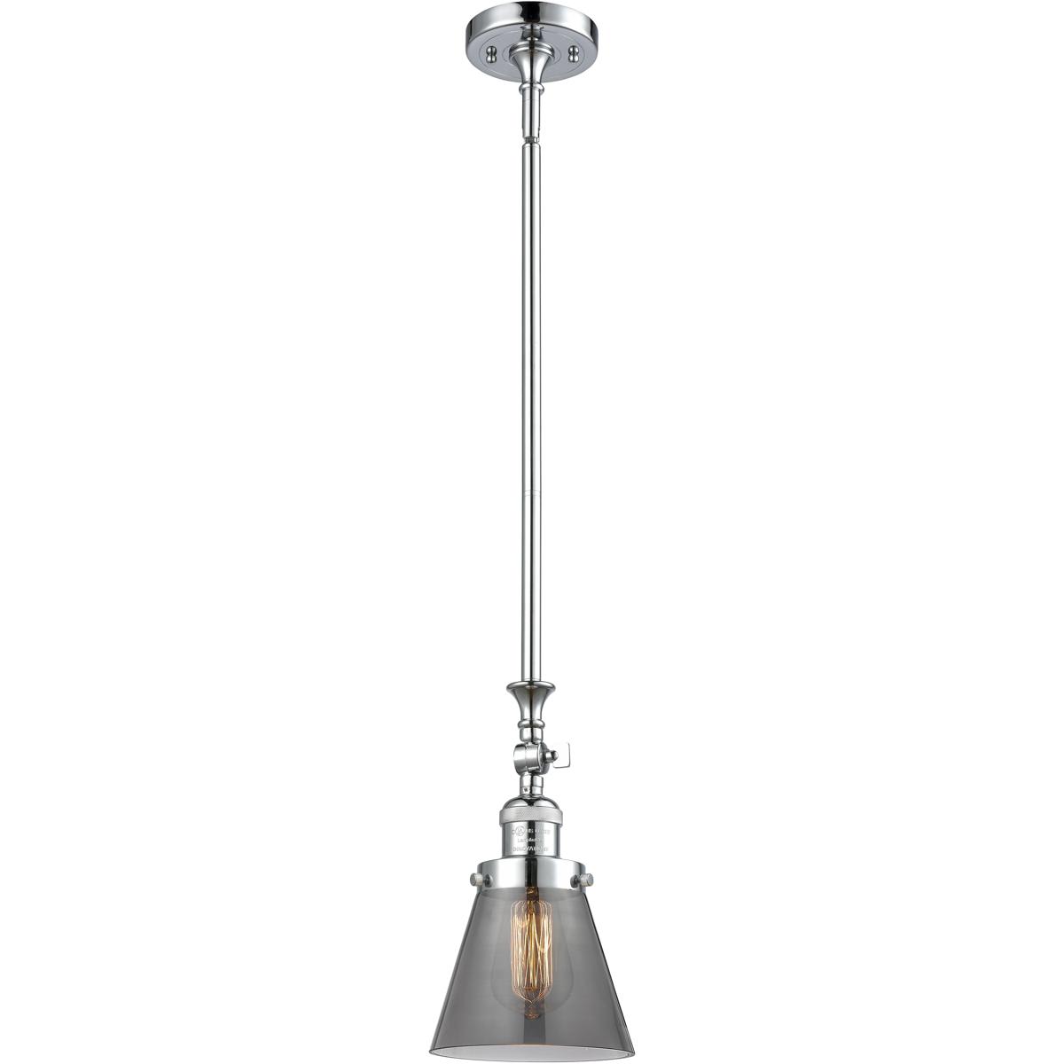 Innovations Lighting 1425888 206-PC-G63-LED Franklin Restoration Cone Mini Pendant