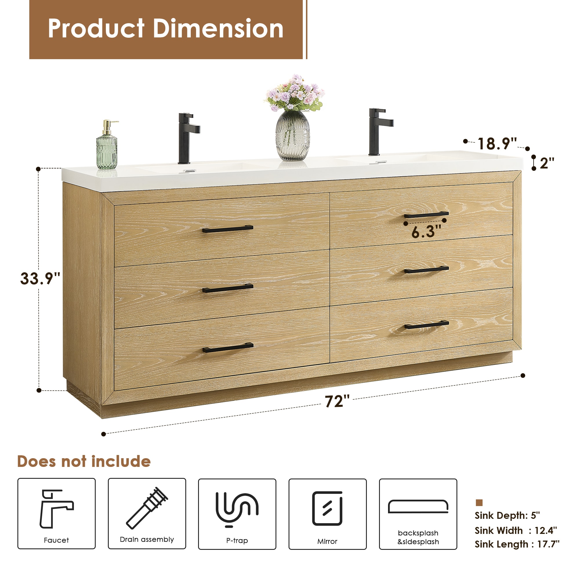 Altair 579072-WO-WH-NM Bath-Vanity-Combo - View #11