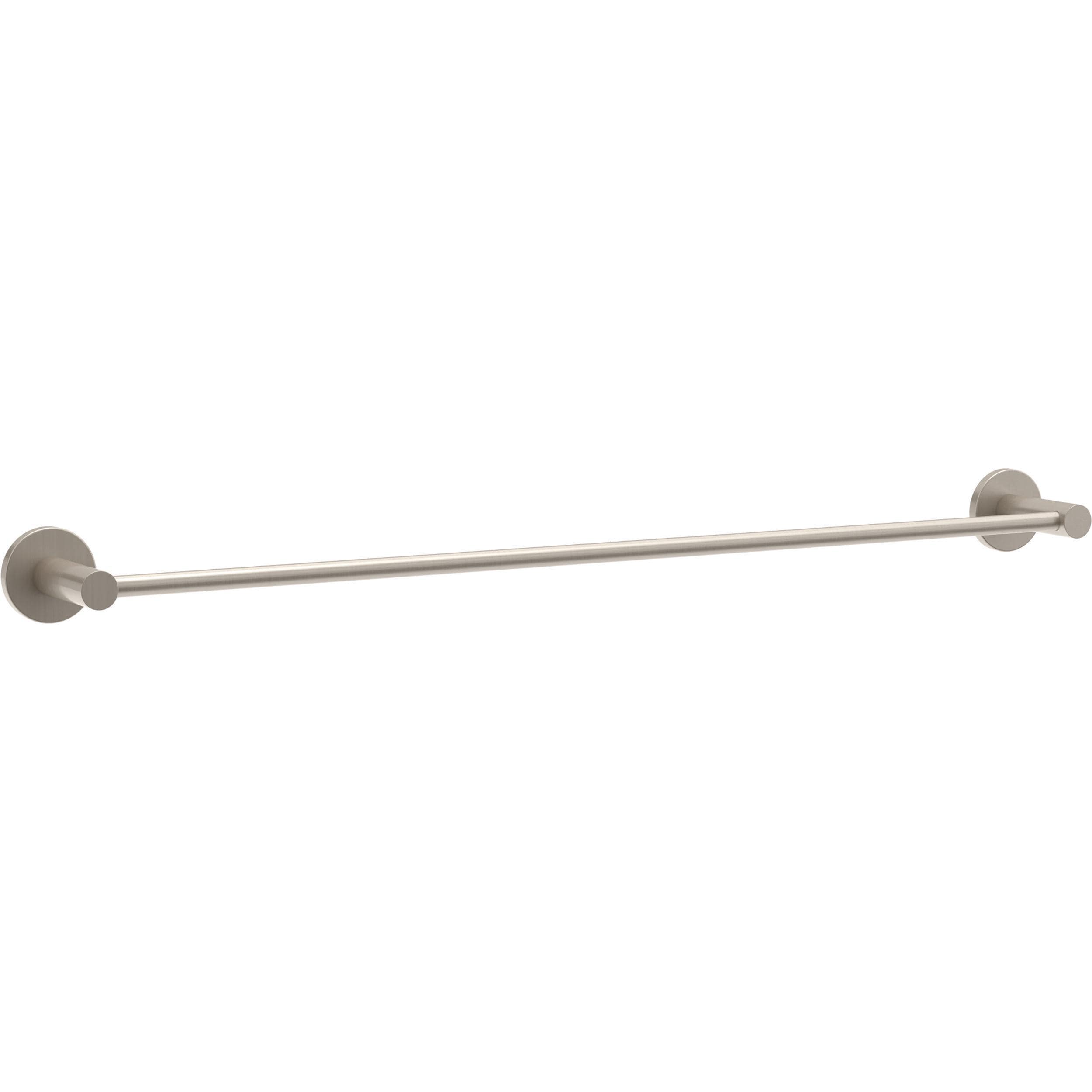 Peerless PA647-24BN Precept 24-in Spotshield Brushed Nickel Wall mount Single Towel Bar