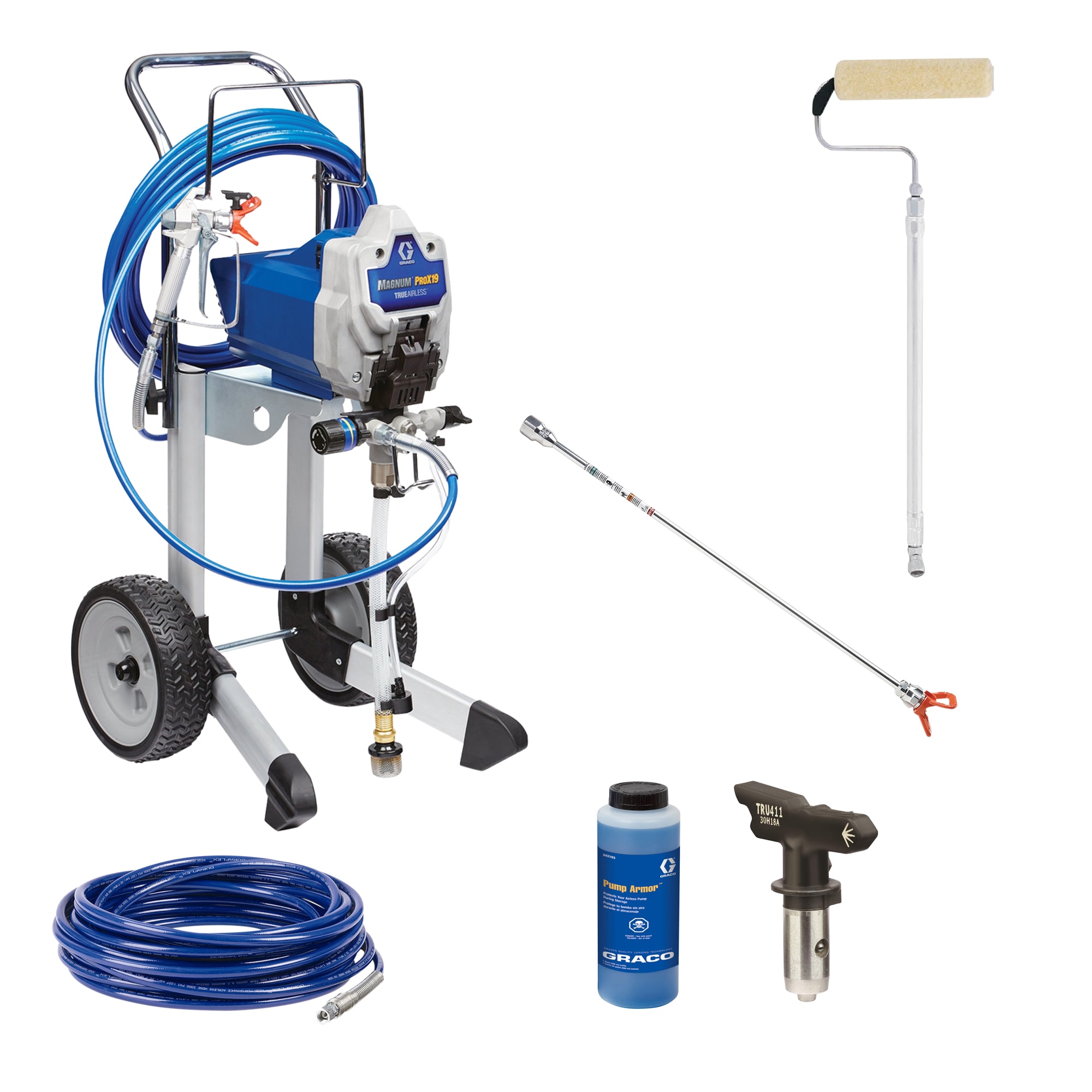 915830-1 Graco Airless Paint Sprayer, 1/2 HP, 0.27 gpm Flow Rate