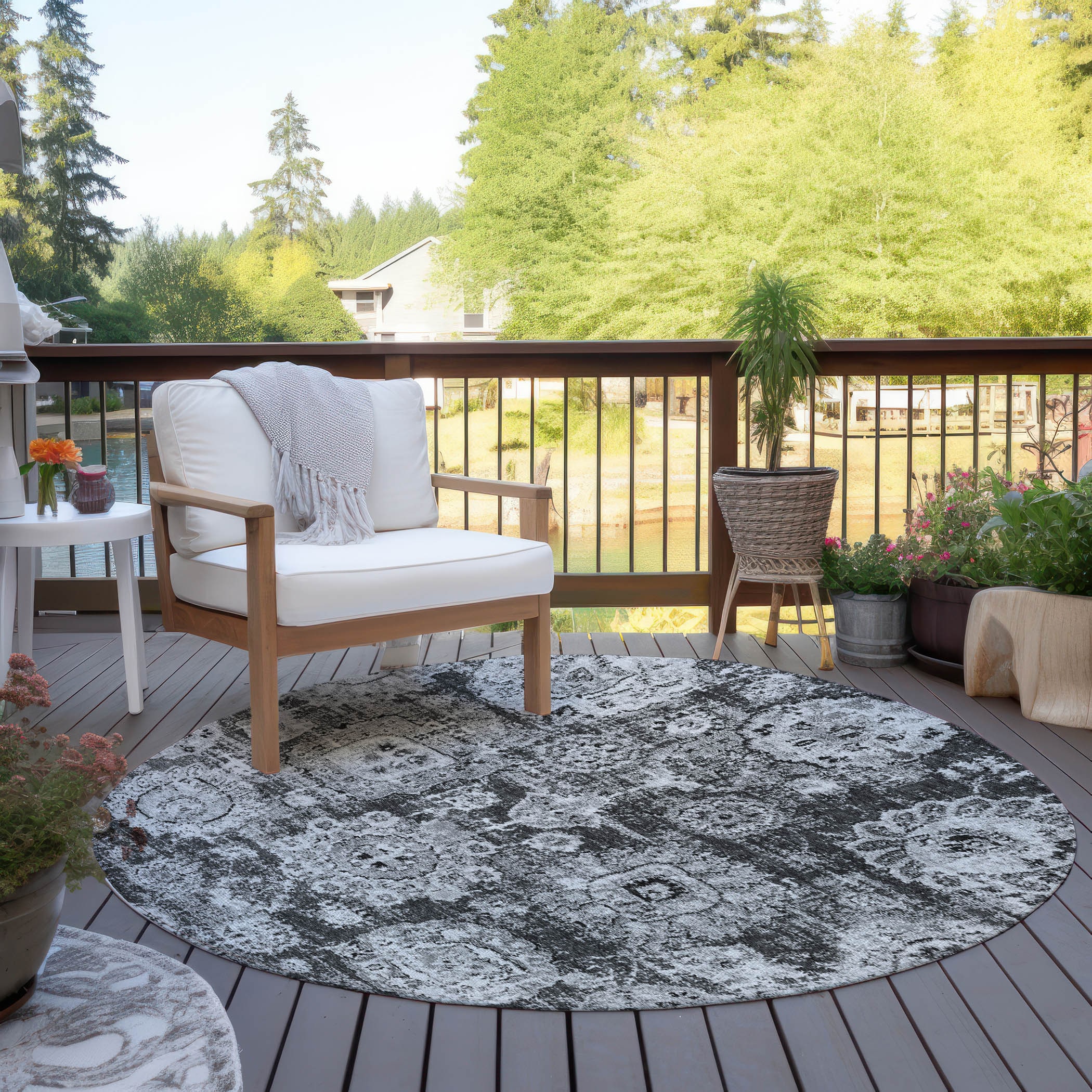 Addison Rugs ACN634GY8RO rugs - View #7